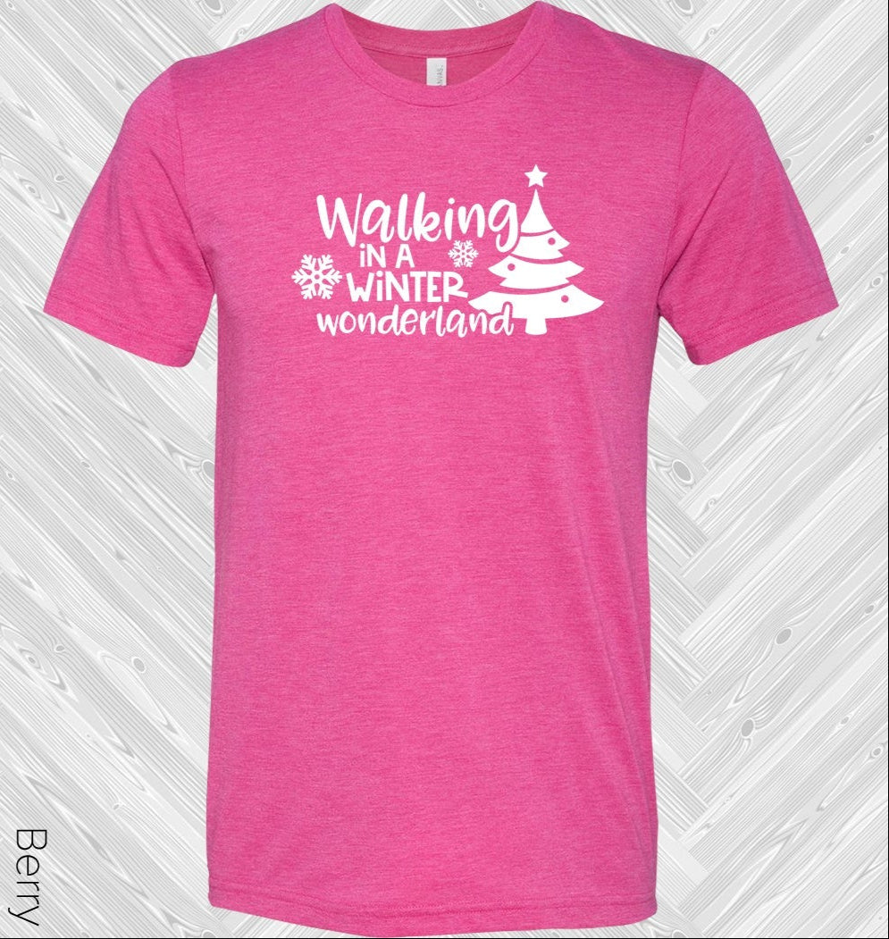 Walking In A Winter Wonderland Graphic Tee Graphic Tee