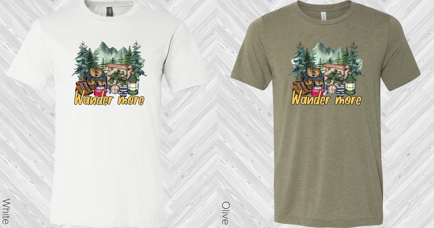Wander More Graphic Tee Graphic Tee