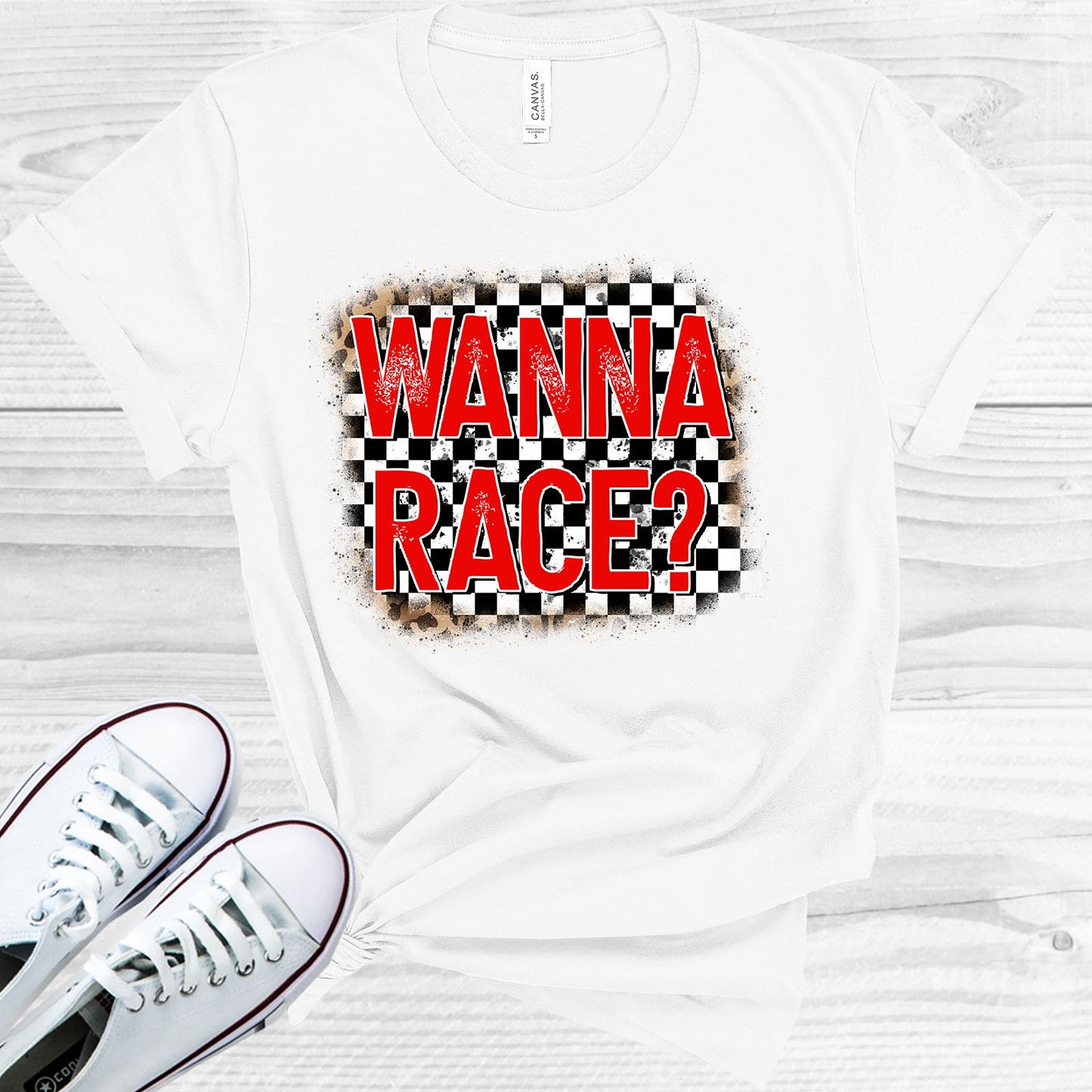 Wanna Race Graphic Tee Graphic Tee