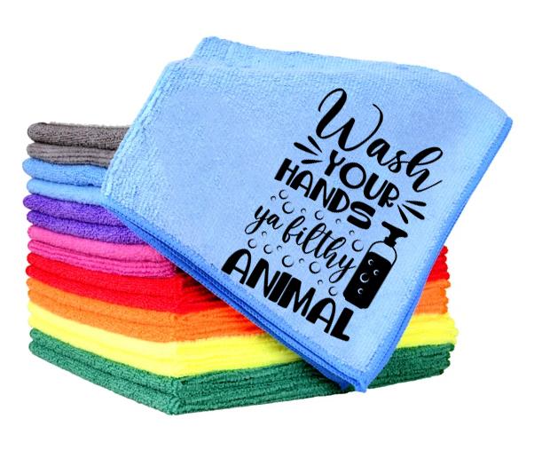 Wash Your Hands Ya Filthy Animal Towel