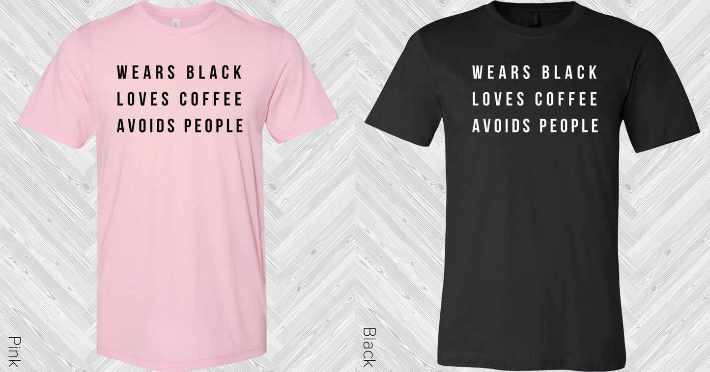 Wears Black Graphic Tee Graphic Tee