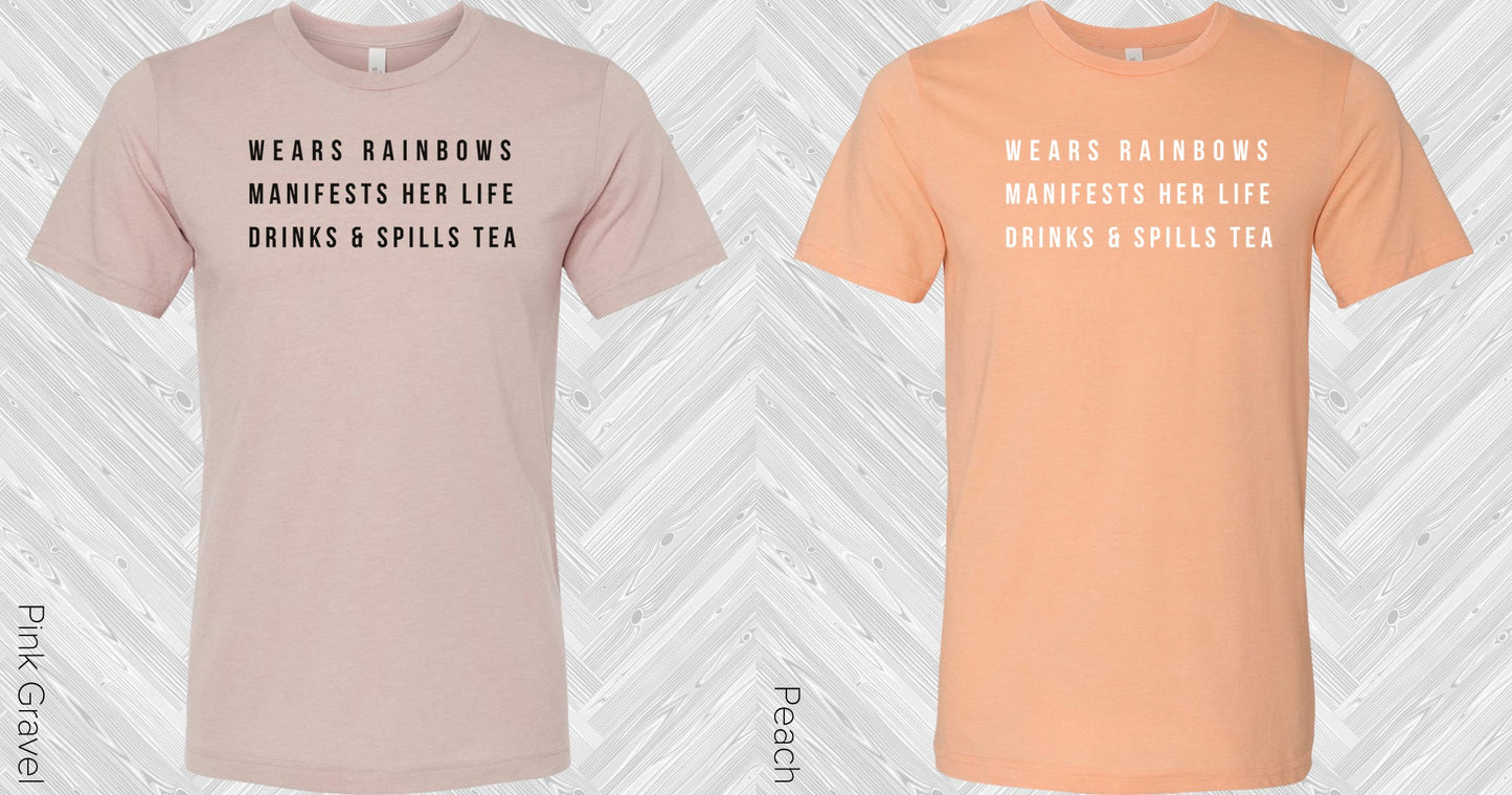 Wears Rainbows Graphic Tee Graphic Tee