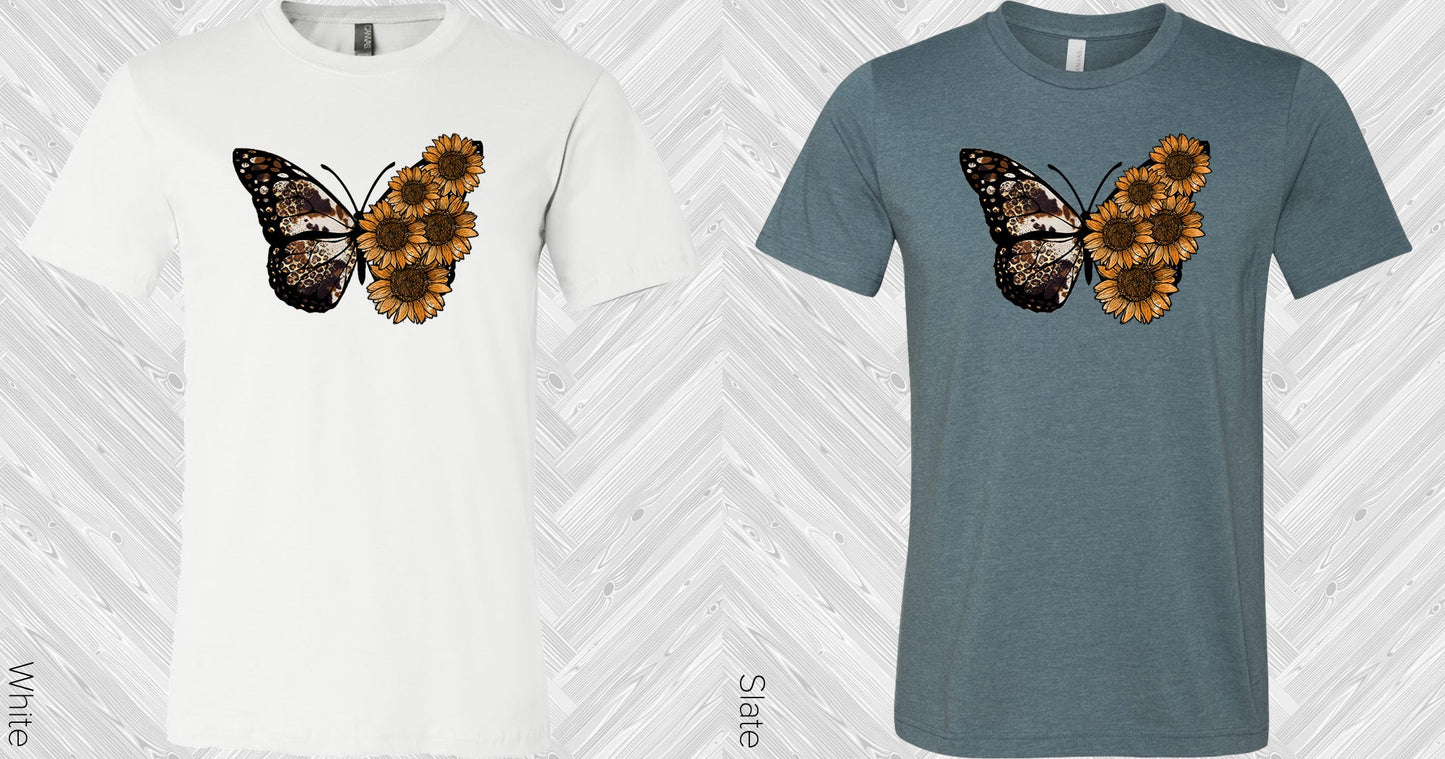 Western Butterfly Graphic Tee Graphic Tee