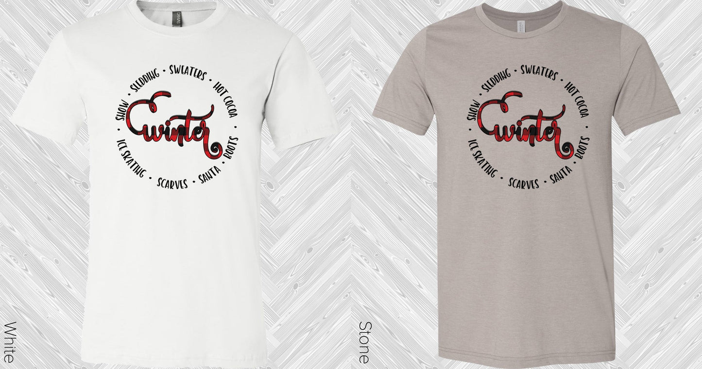 Winter Graphic Tee Graphic Tee