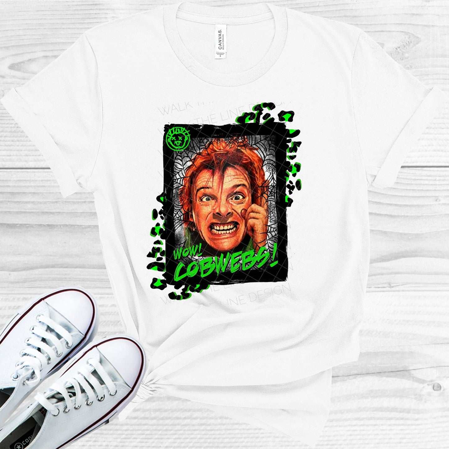 Wow Cobwebs Graphic Tee Graphic Tee