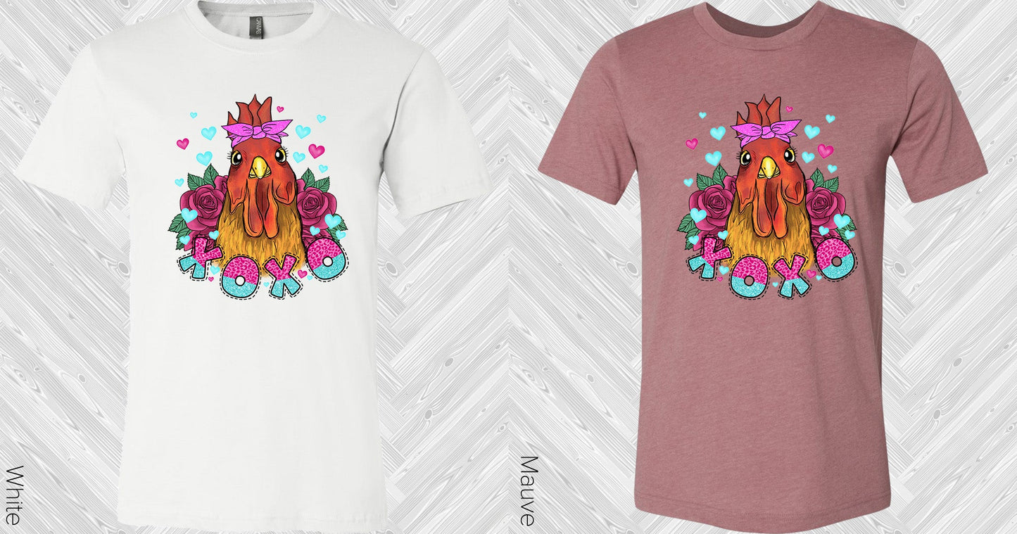 Xoxo Chicken Graphic Tee Graphic Tee