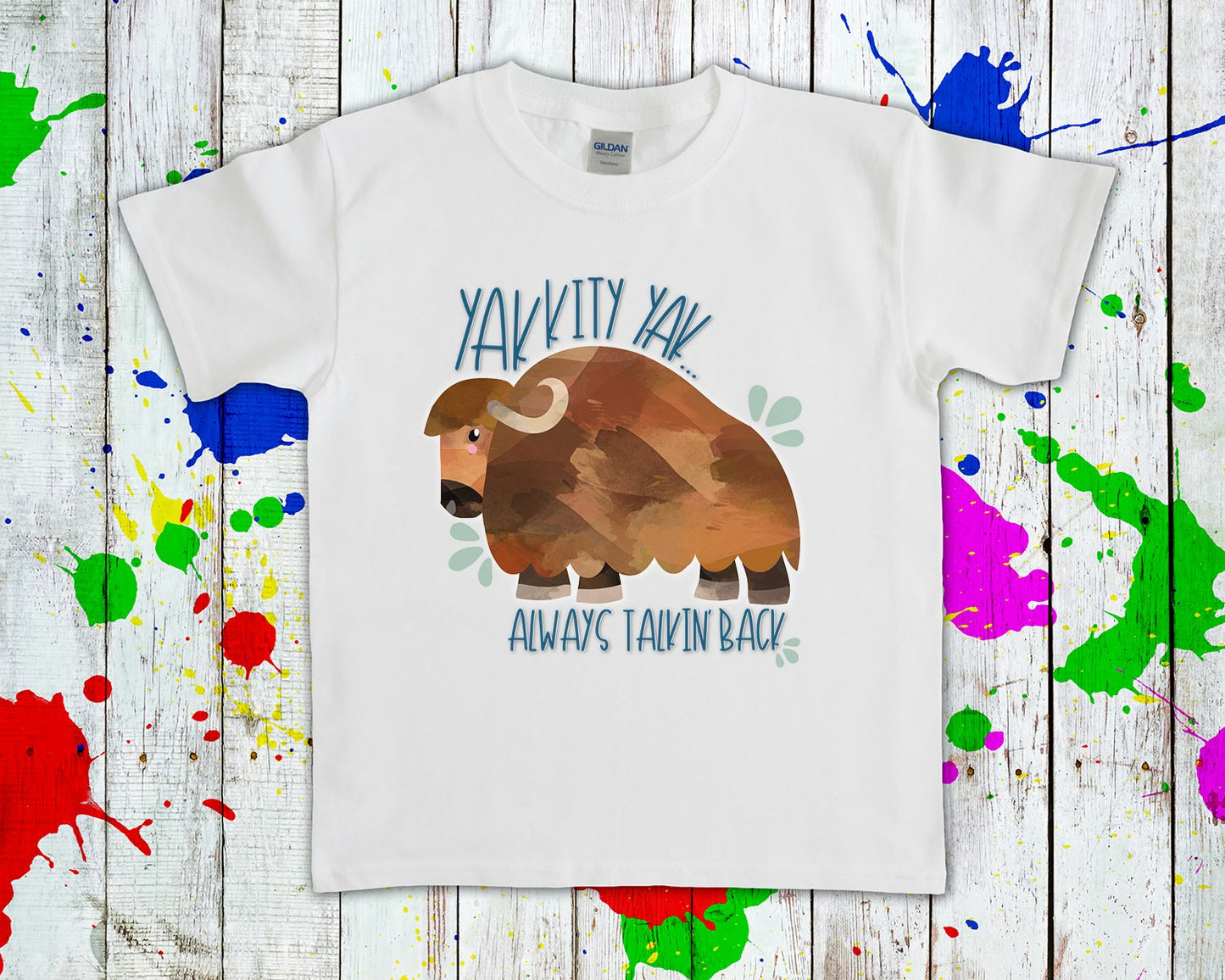 Yakkity Yak Always Talkin Back Graphic Tee Graphic Tee