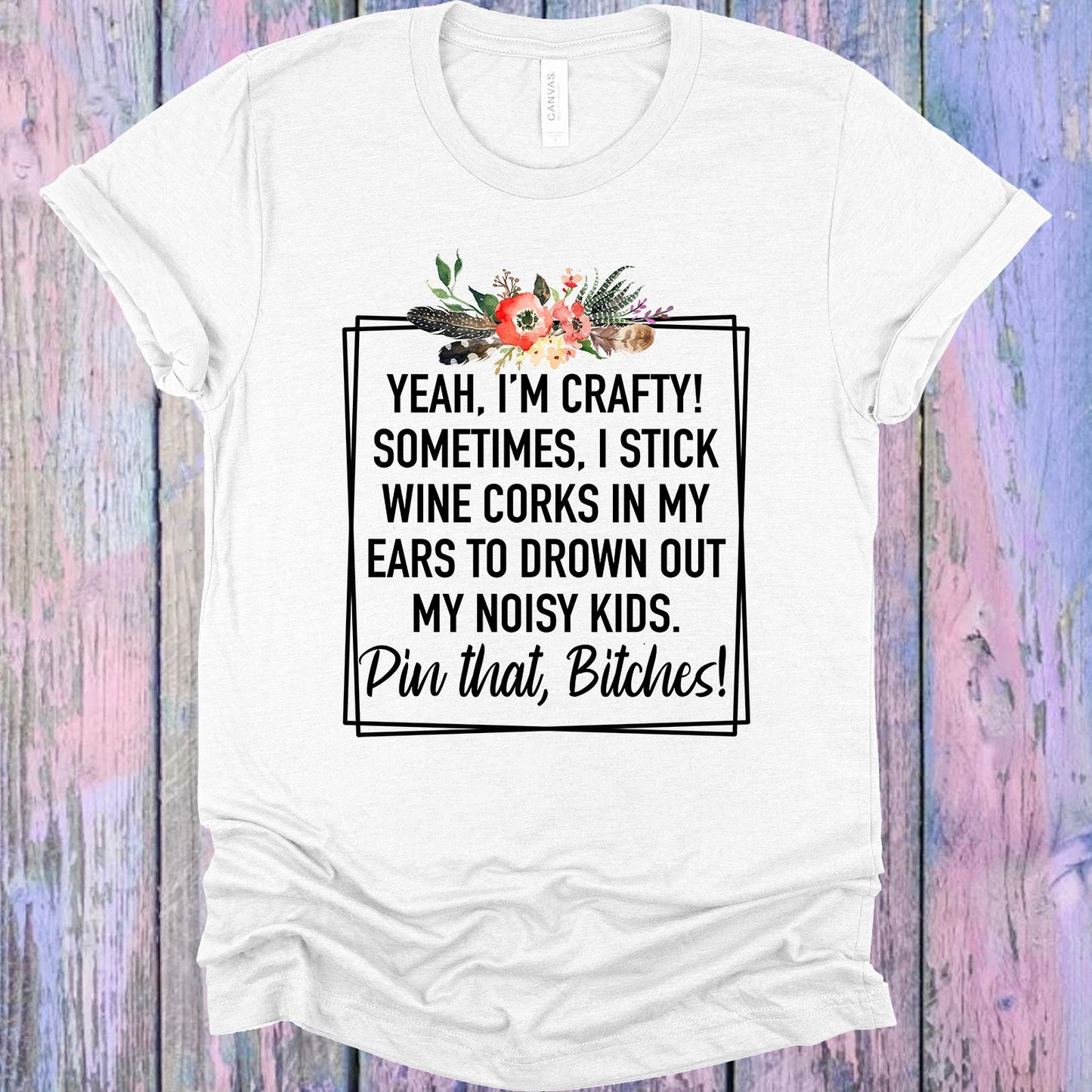 Yeah Im Crafty Graphic Tee Graphic Tee