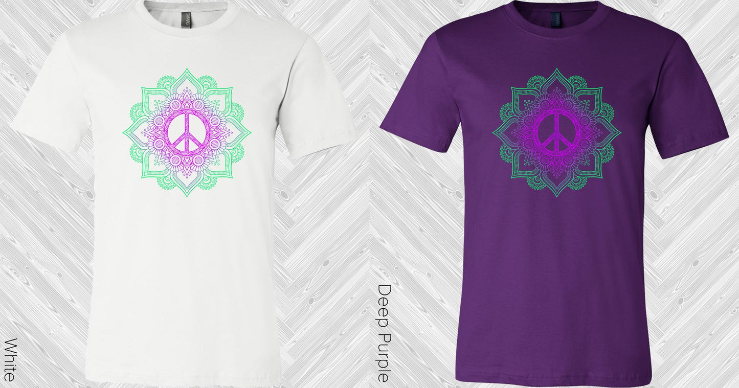 Yoga Mandala Graphic Tee Graphic Tee