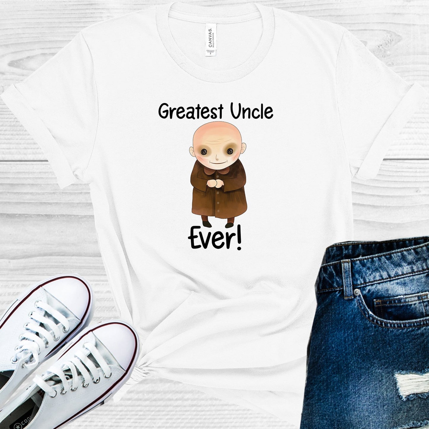 Greatest Uncle Ever Graphic Tee Graphic Tee
