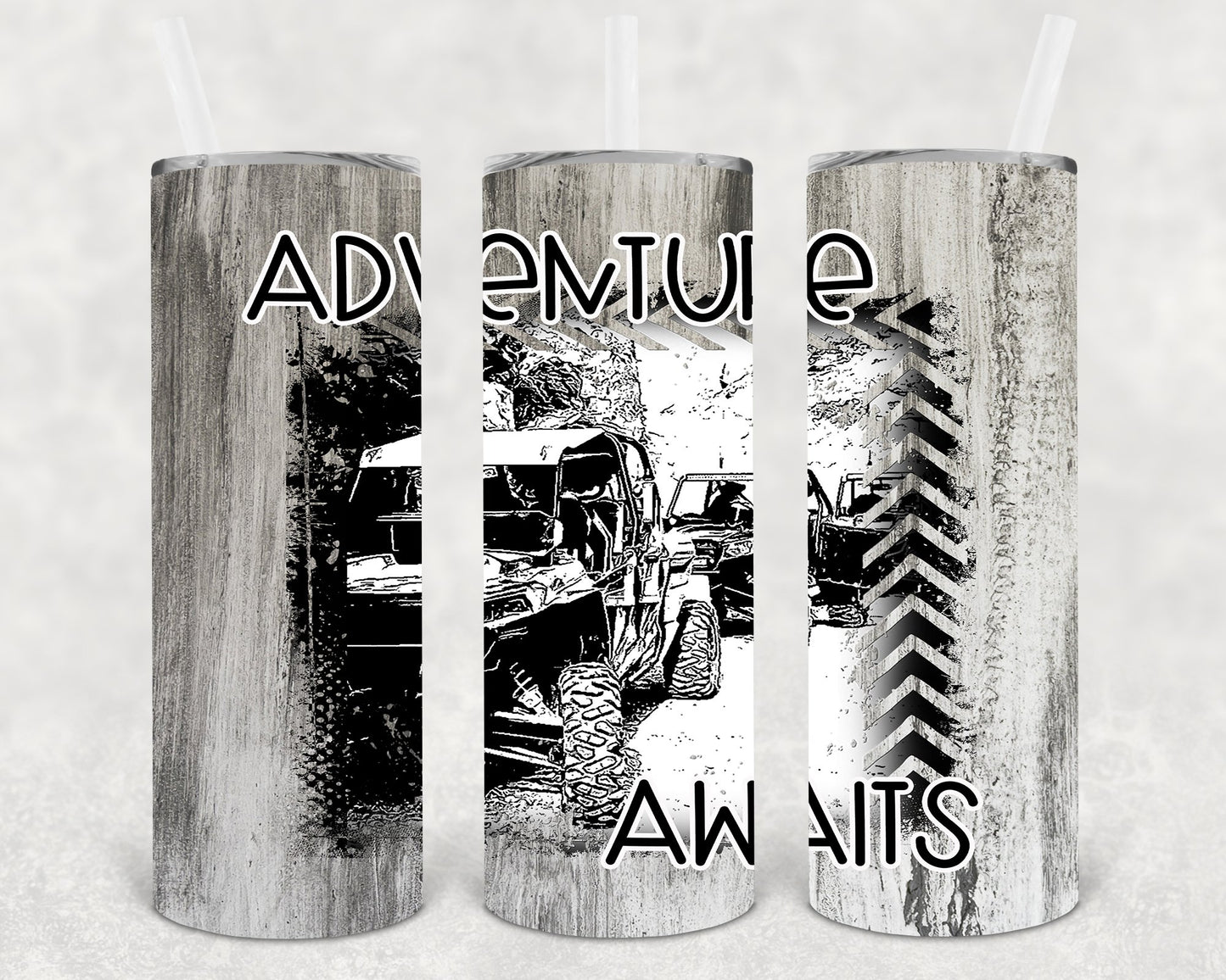 Adventure Awaits 20 Oz Skinny Tumbler