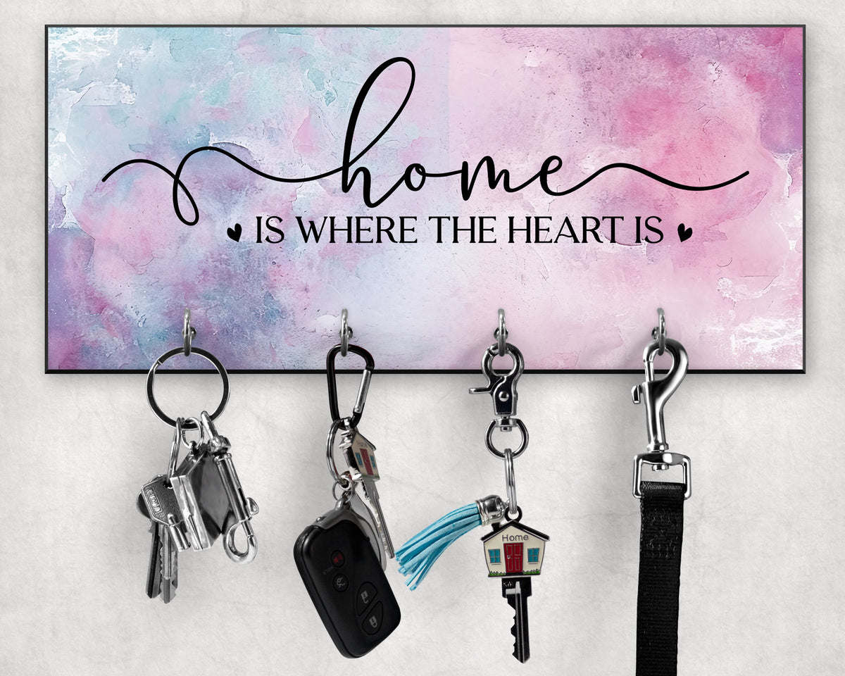 Home is Where the Heart Is Key/Leash Holder