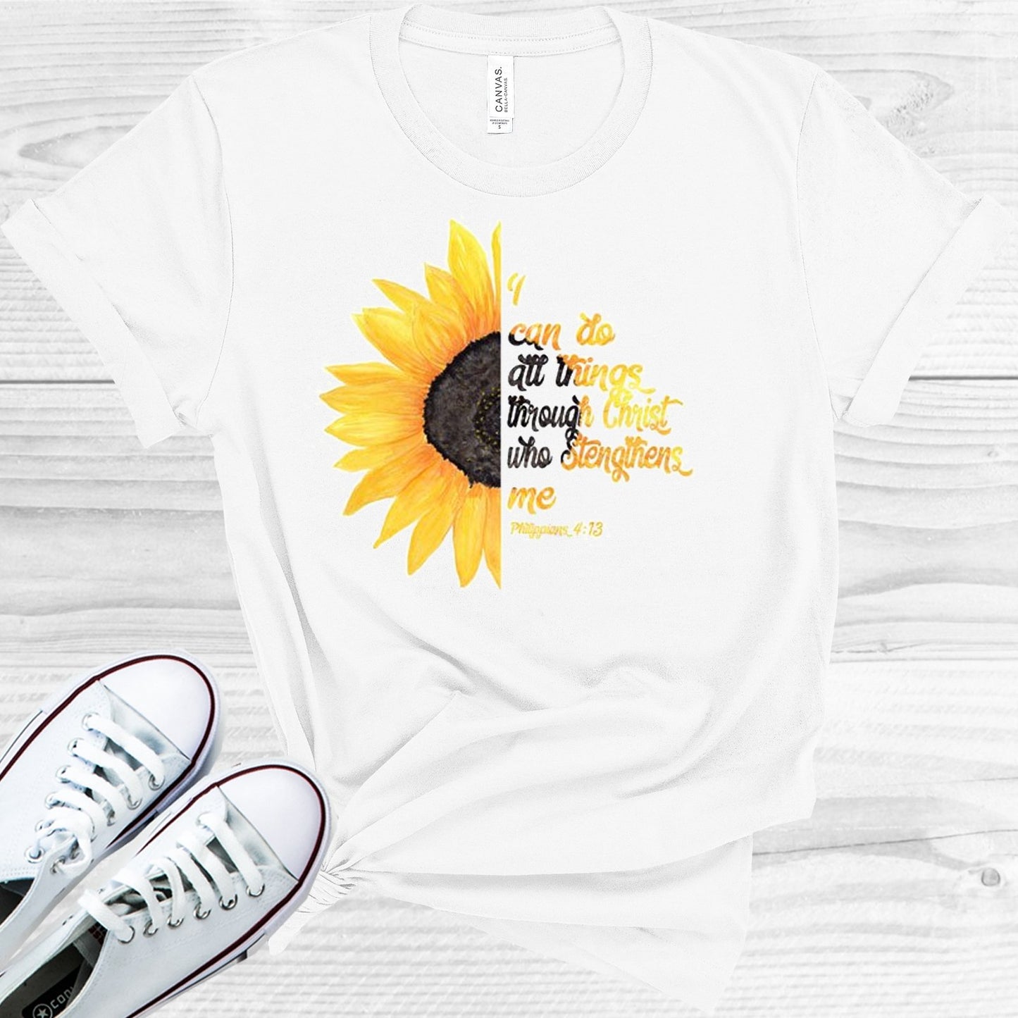 I Can Do All Things Through Christ Who Strengthens Me Graphic Tee Graphic Tee
