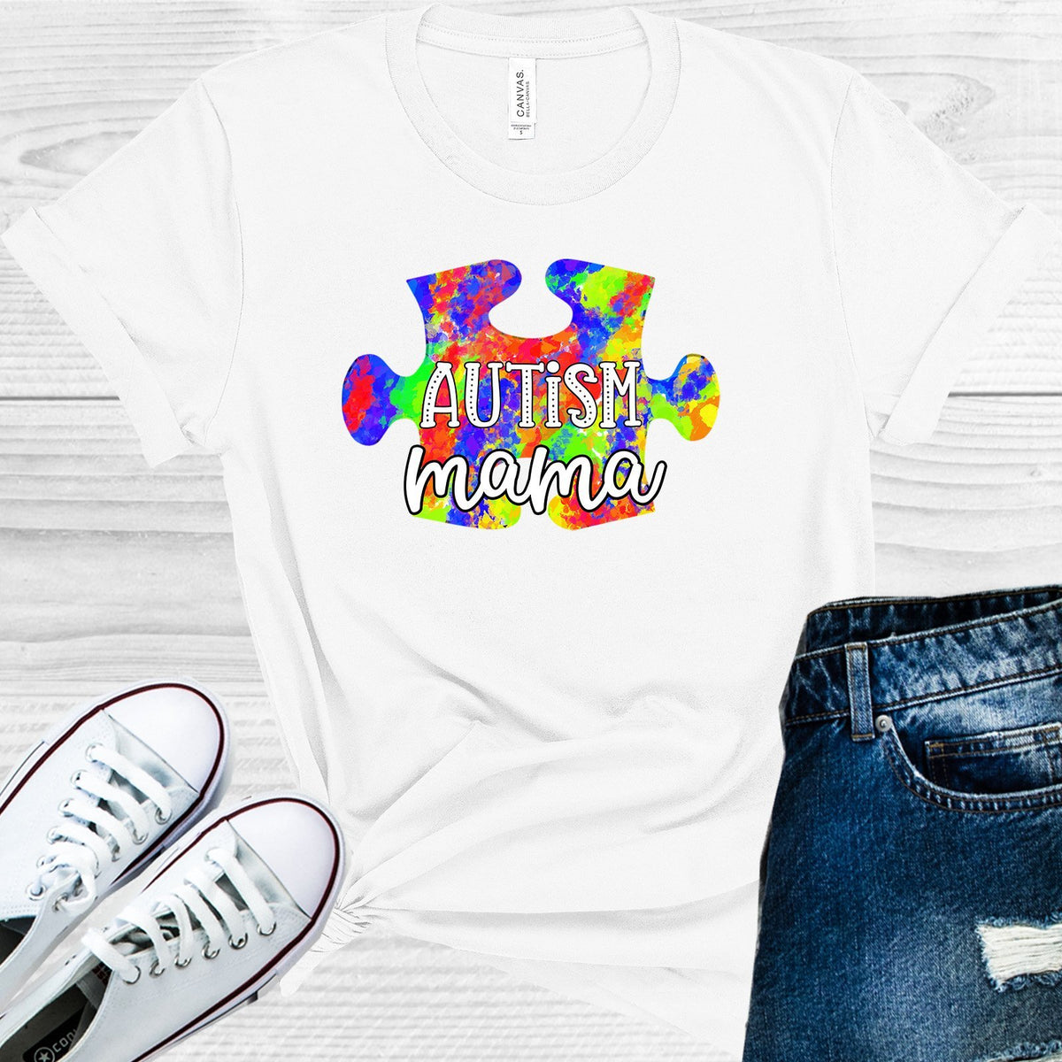 Autism Mama Graphic Tee Graphic Tee