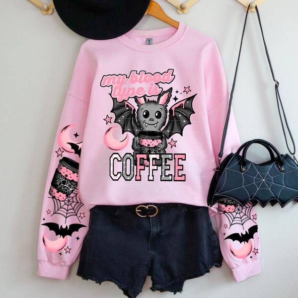 My Blood Type is Coffee Graphic Tee