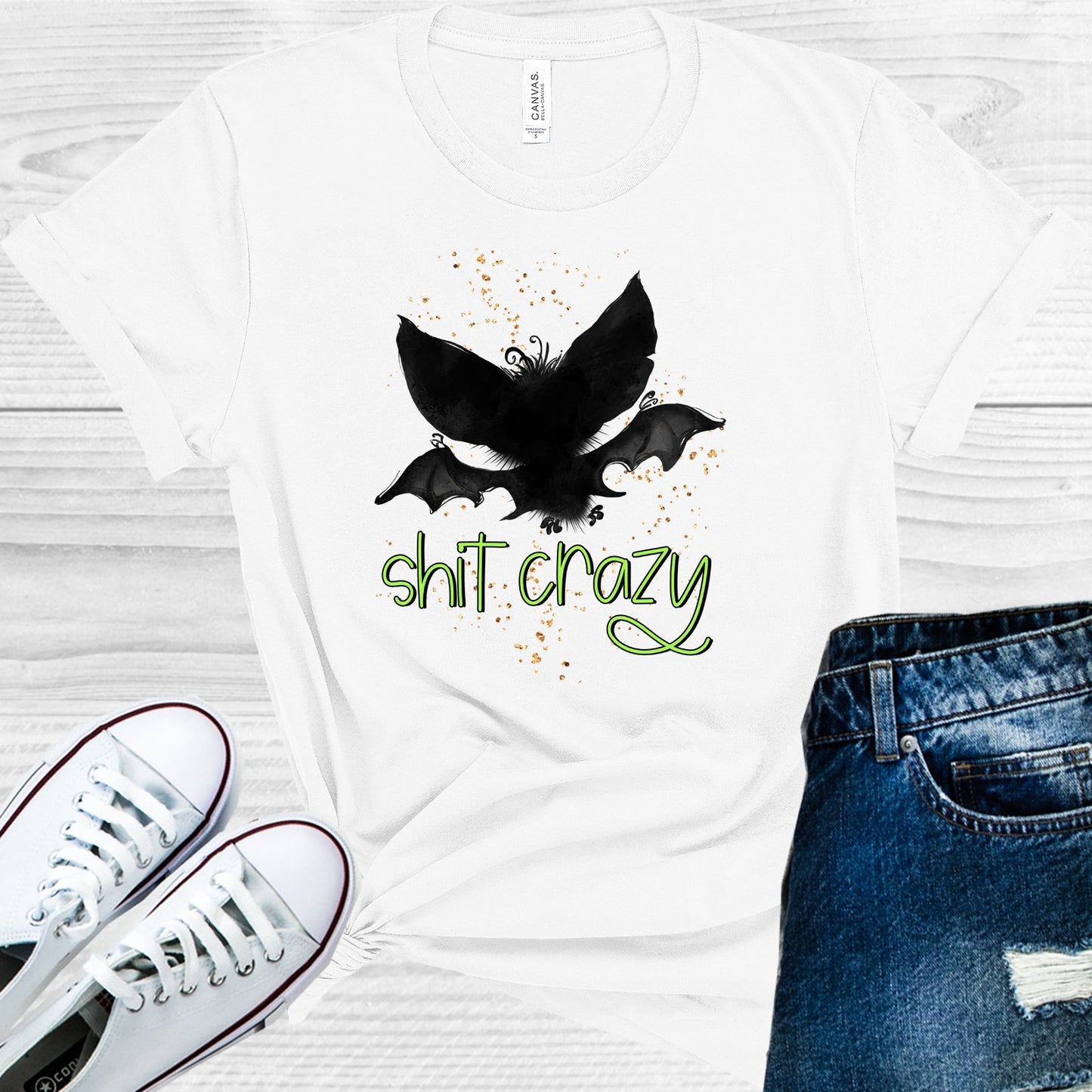 Bat S*** Crazy Graphic Tee Graphic Tee