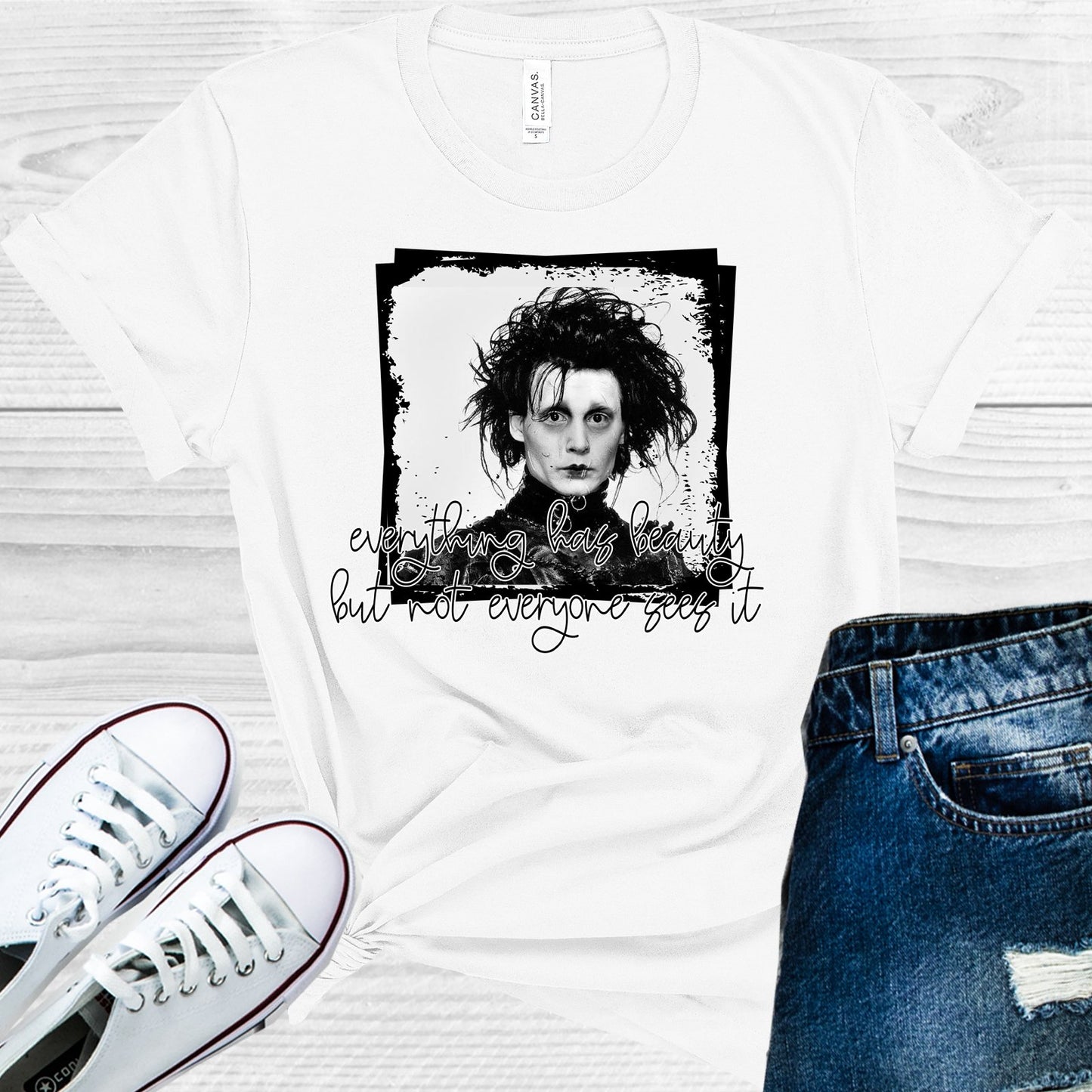 Everything Has Beauty But Not Everyone Sees It Graphic Tee Graphic Tee