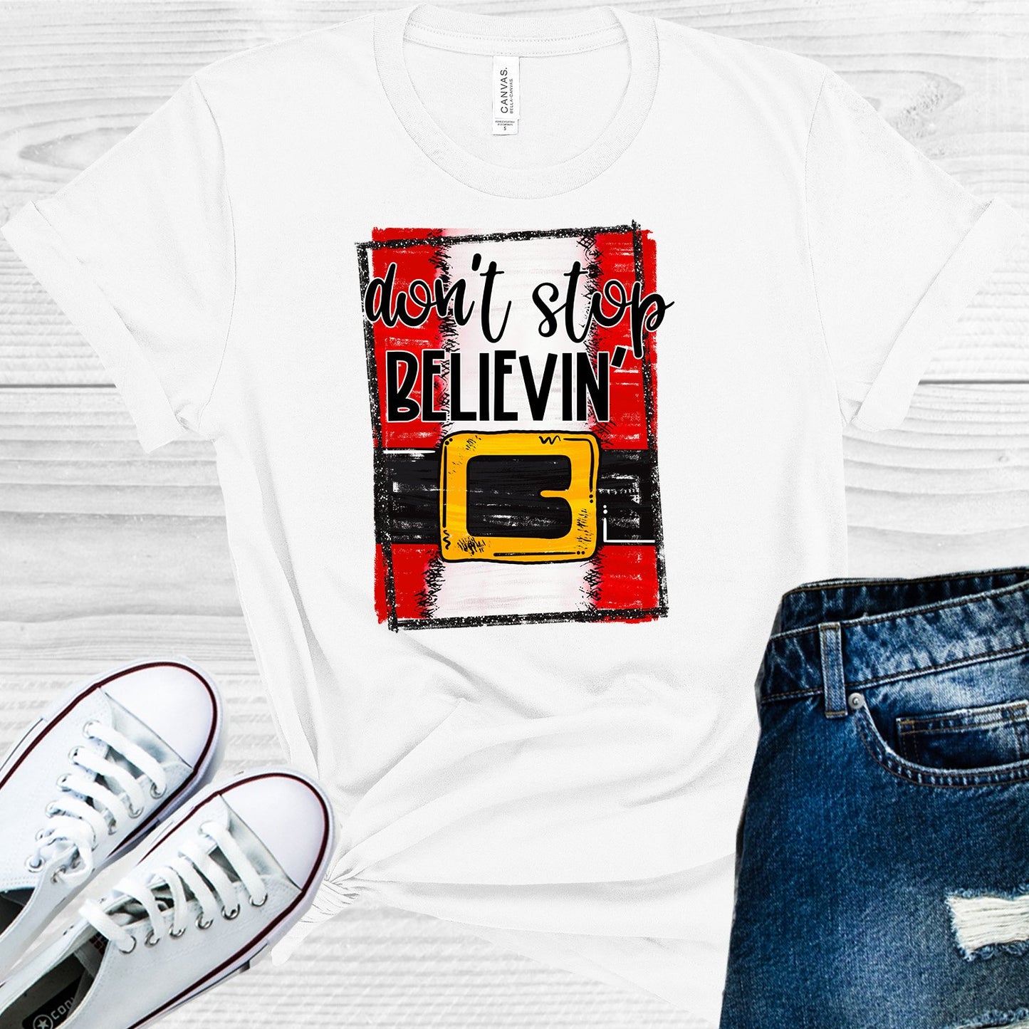 Dont Stop Believin Graphic Tee Graphic Tee