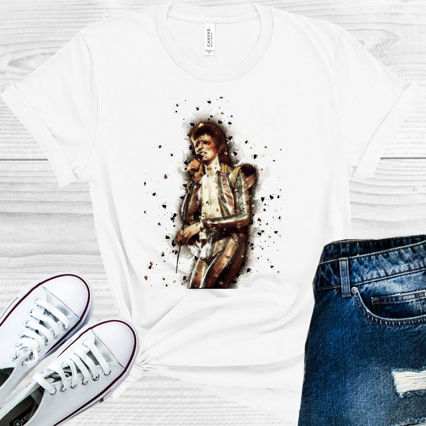 David Bowie Graphic Tee Graphic Tee