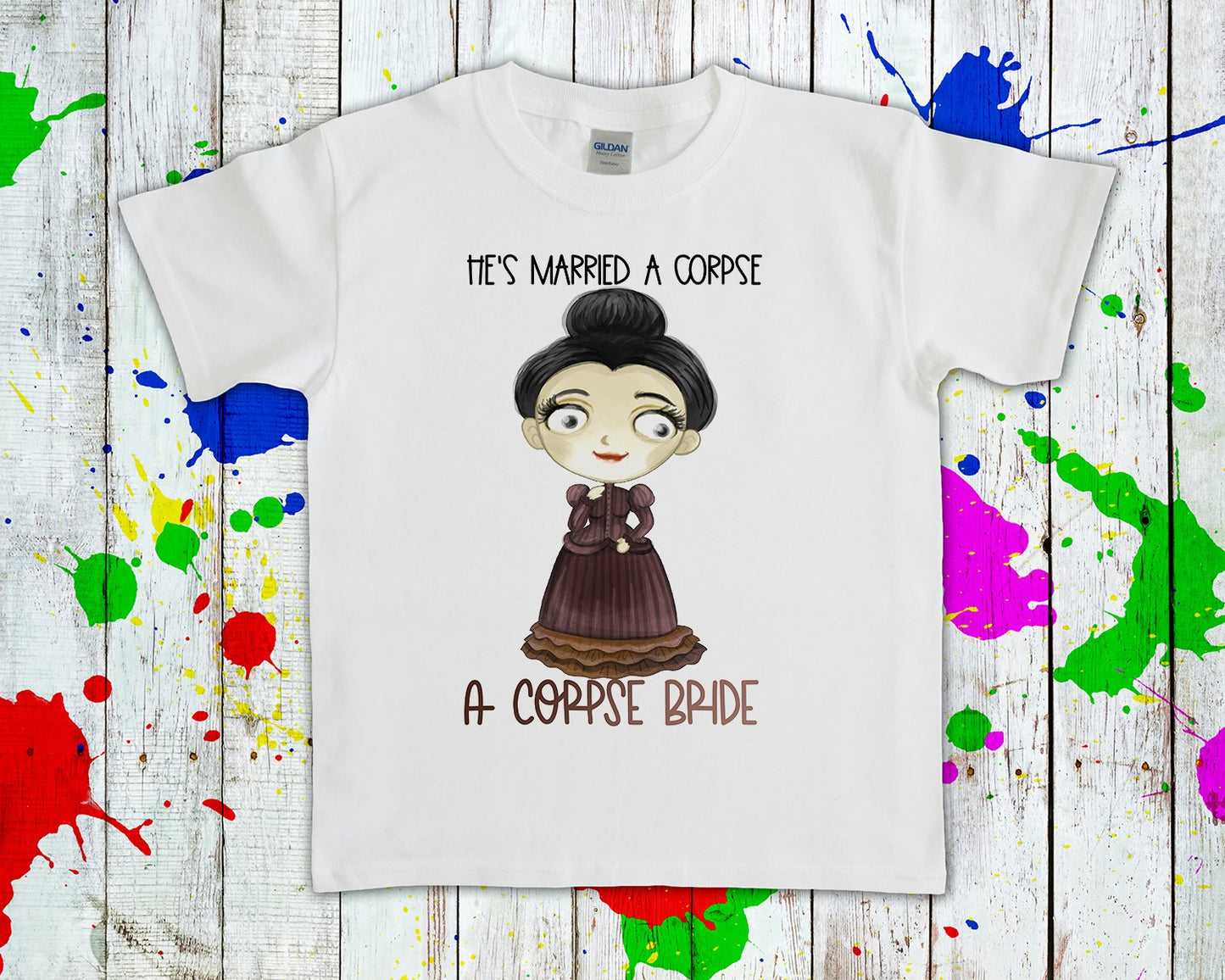 Hes Married A Corpse A Bride Graphic Tee Graphic Tee