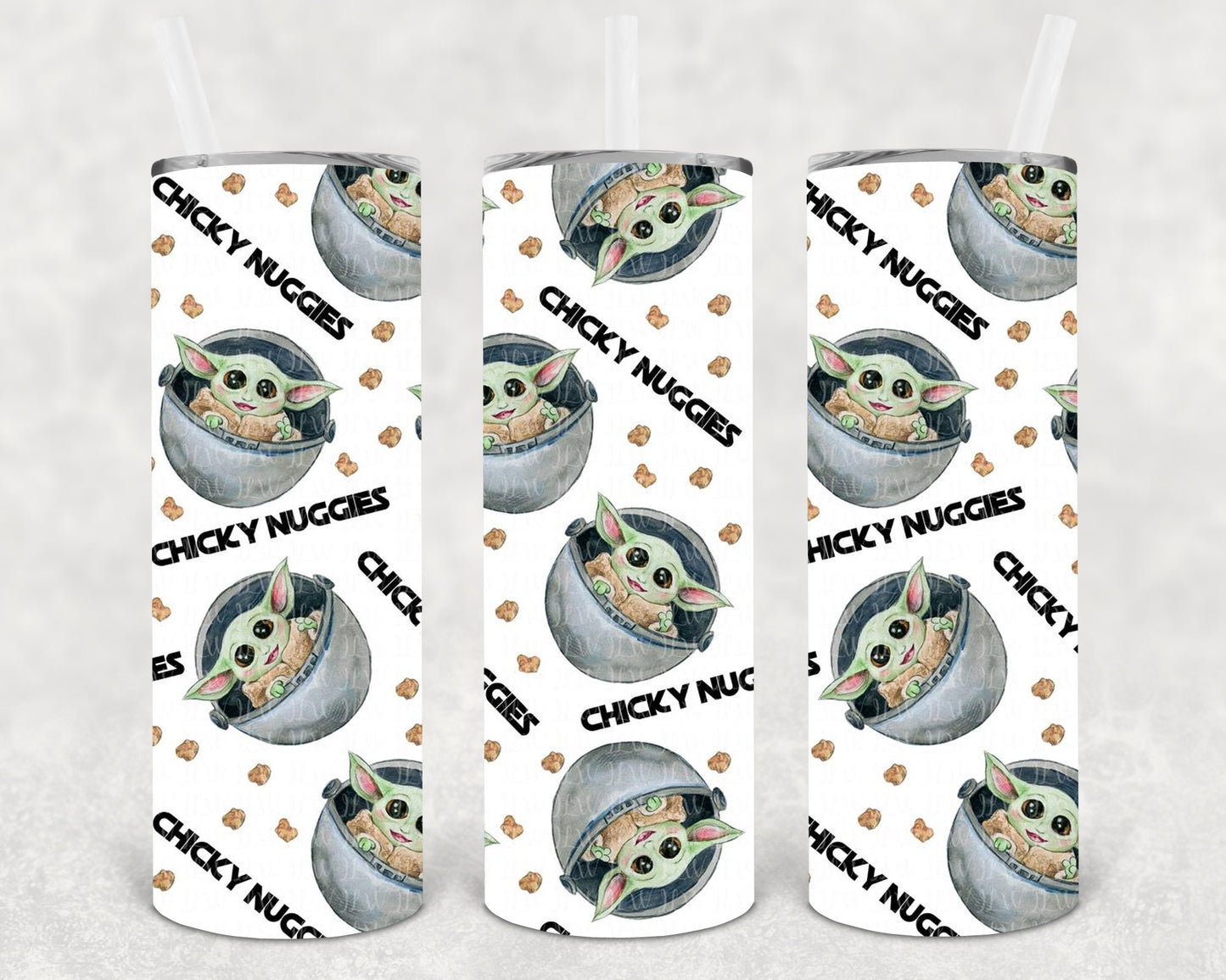 Chicky Nuggies 20 Oz Skinny Tumbler