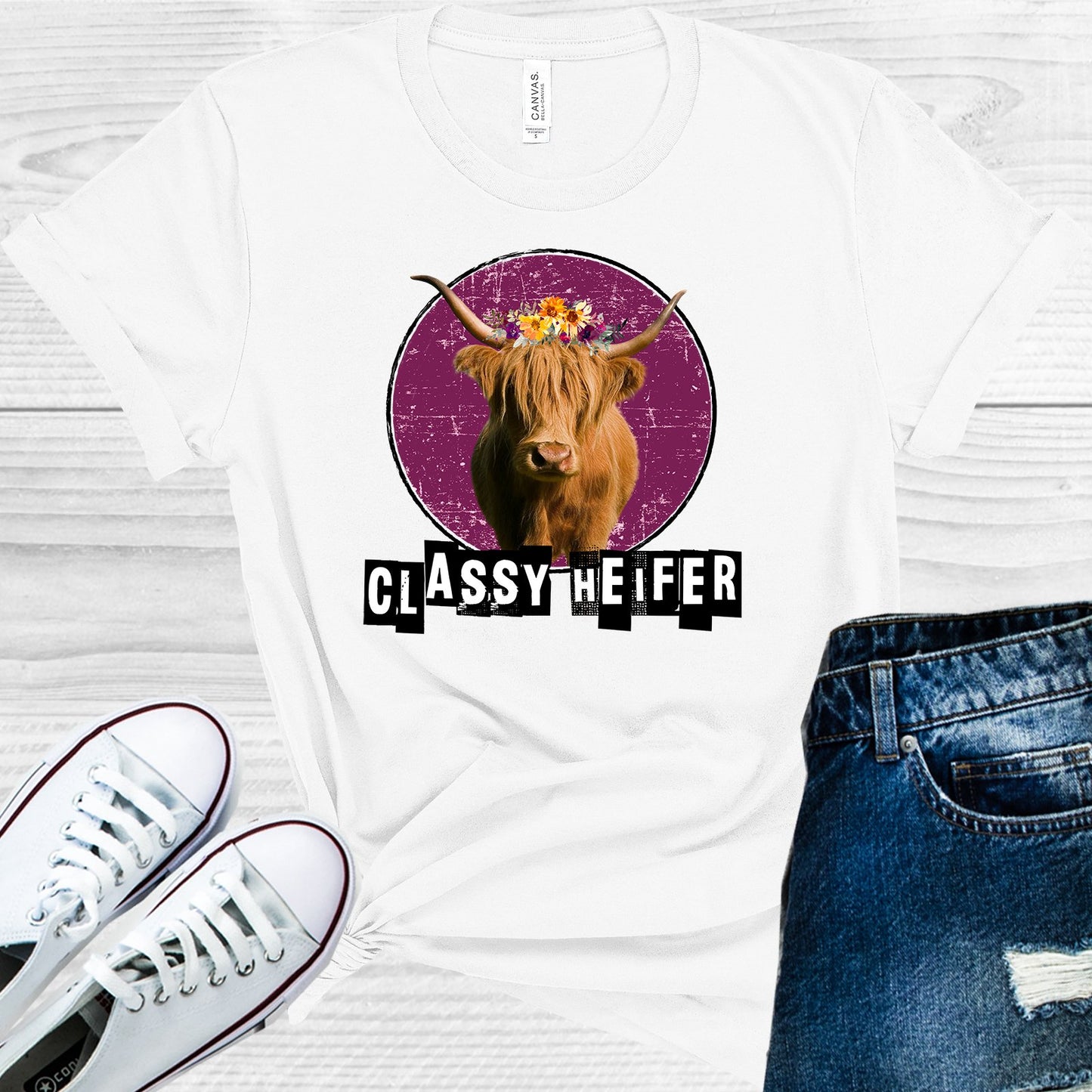 Classy Heifer Graphic Tee Graphic Tee