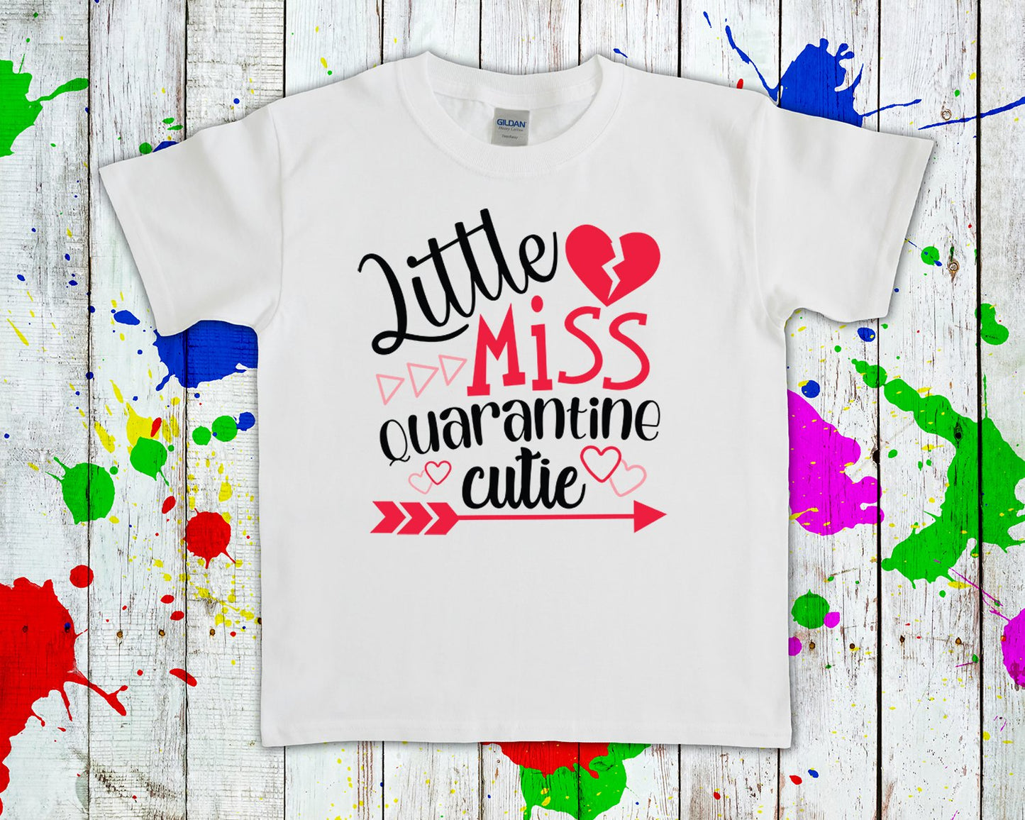 Little Miss Quarantine Cutie Graphic Tee Graphic Tee