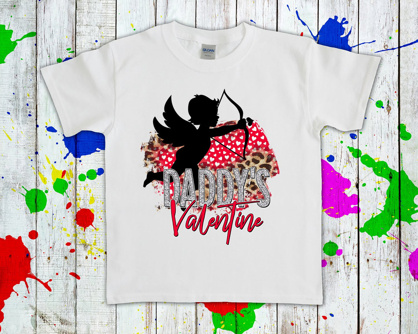 Daddys Valentine Graphic Tee Graphic Tee