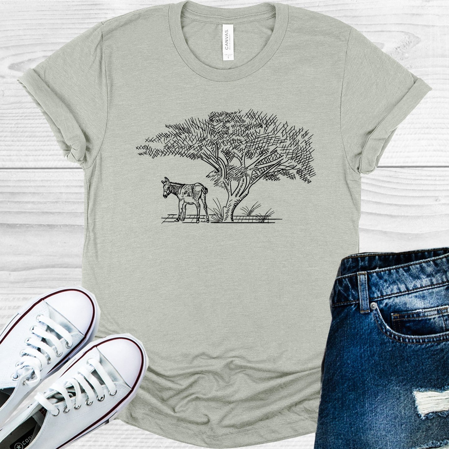 Donkey Graphic Tee Graphic Tee