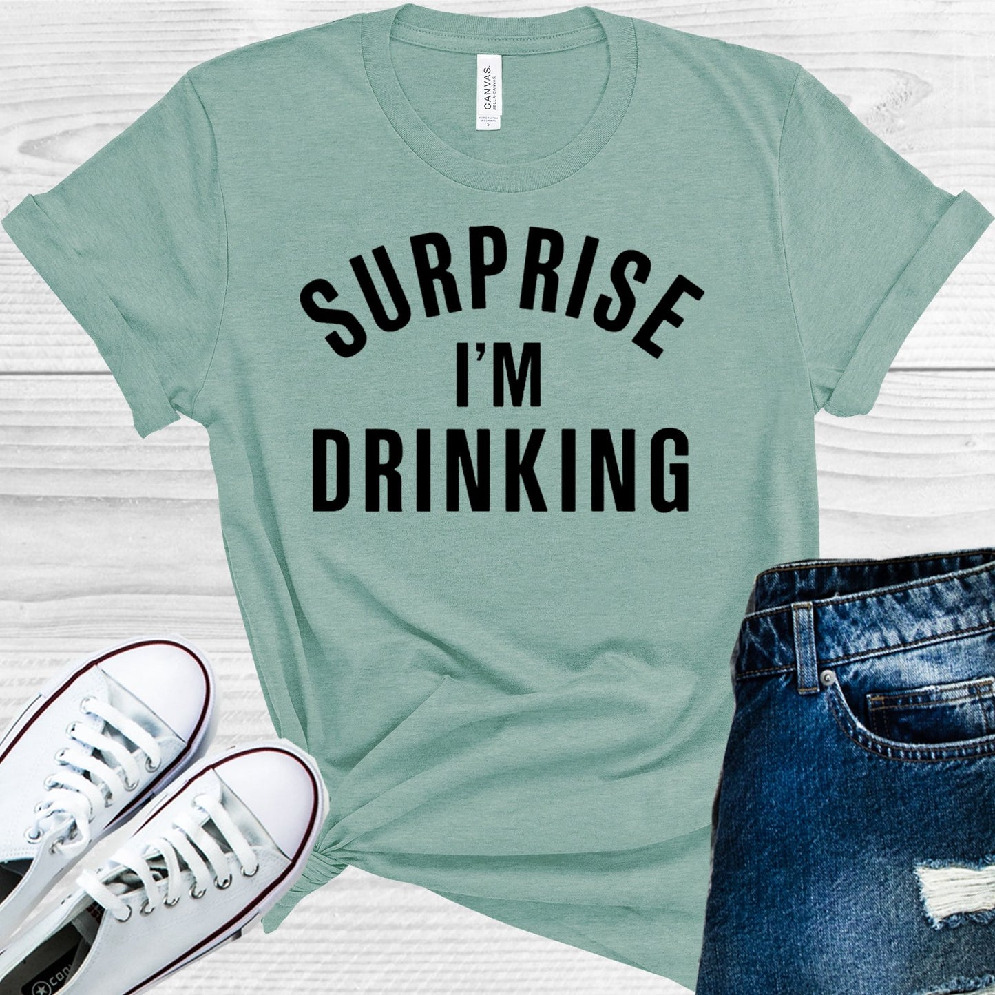 Surprise Im Drinking Graphic Tee Graphic Tee