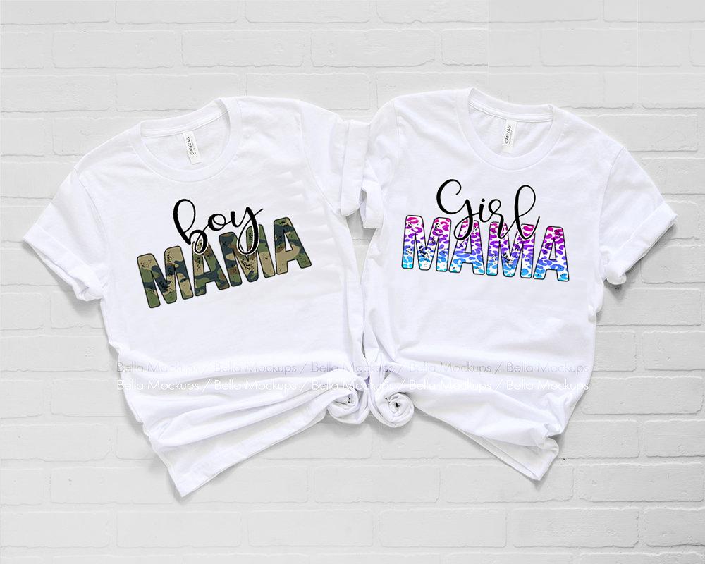 Boy Mama (Camo) Graphic Tee Graphic Tee
