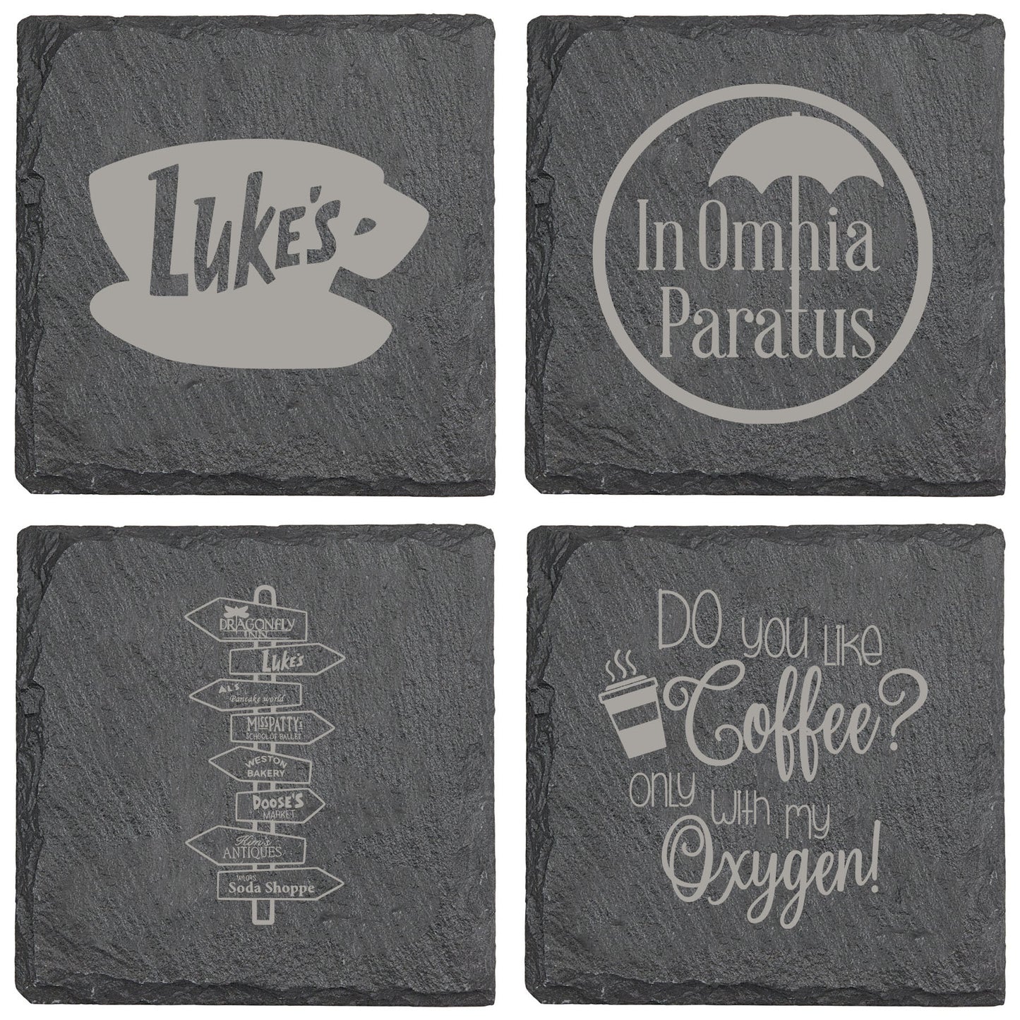 Gilmore Girls Lukes Slate Coaster