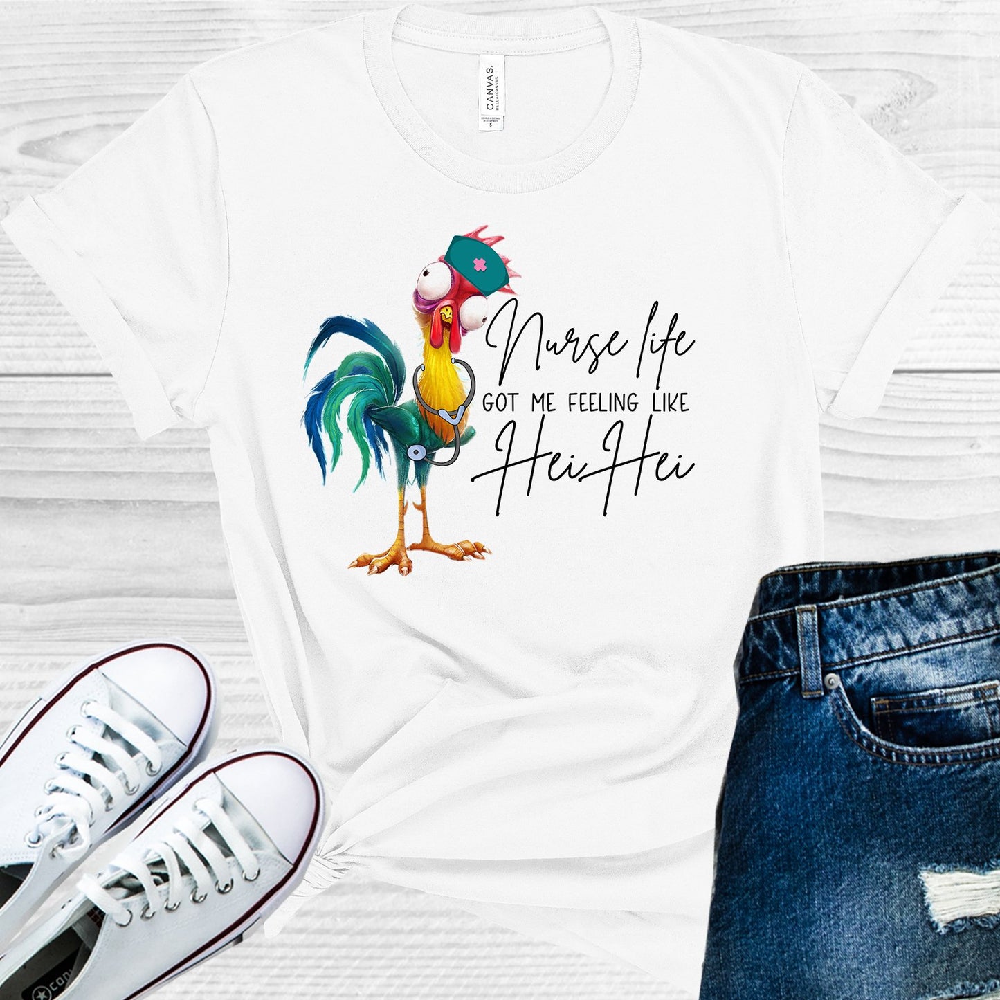 Nurse Life Got Me Feeling Hei Graphic Tee Graphic Tee
