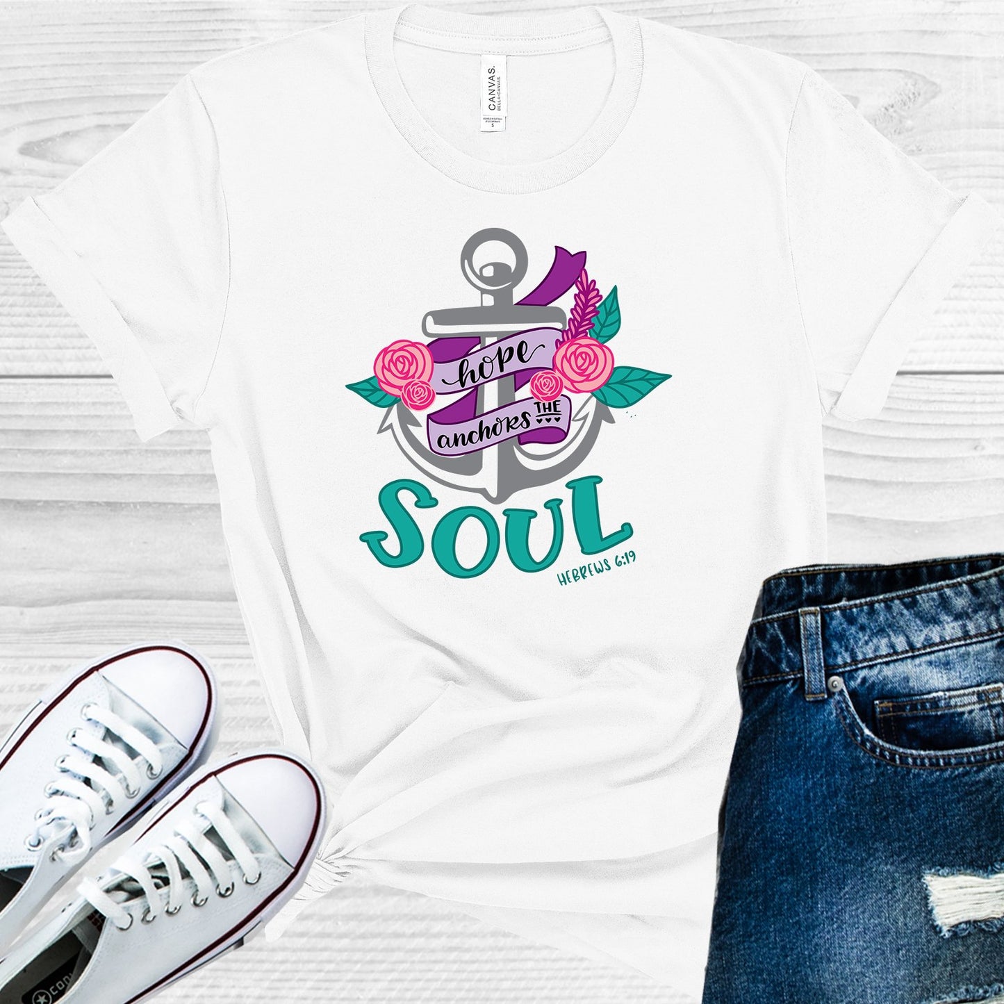 Hope Anchors The Soul Graphic Tee Graphic Tee