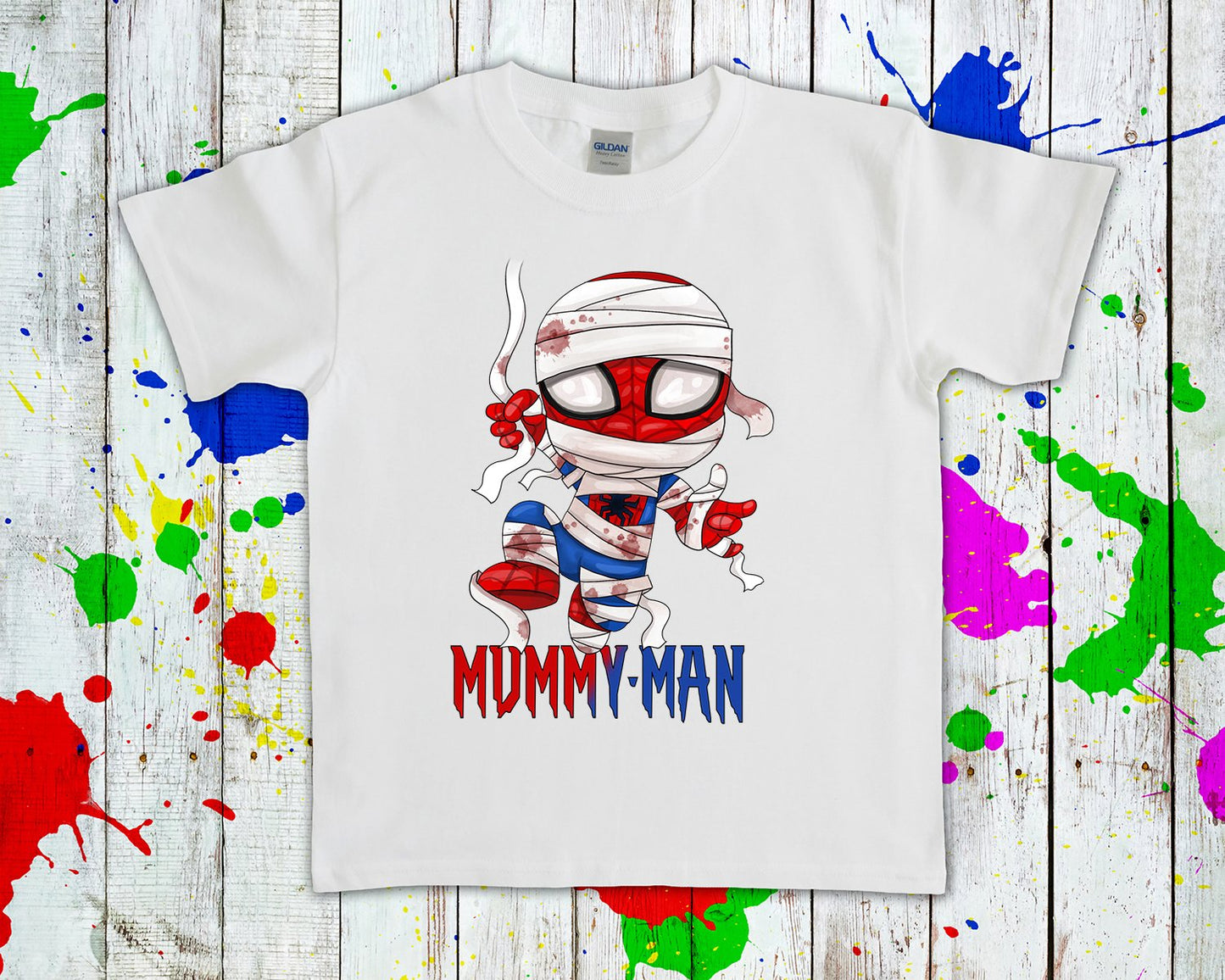 Spider-Man Mummy Man Graphic Tee Graphic Tee