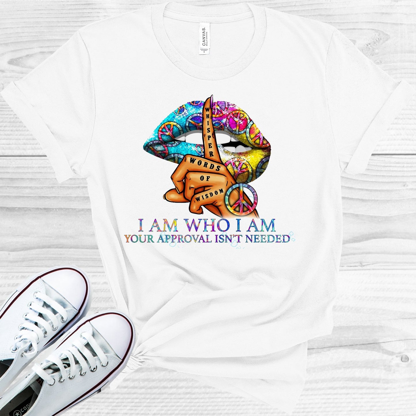I Am Who Your Approval Isnt Needed Graphic Tee Graphic Tee