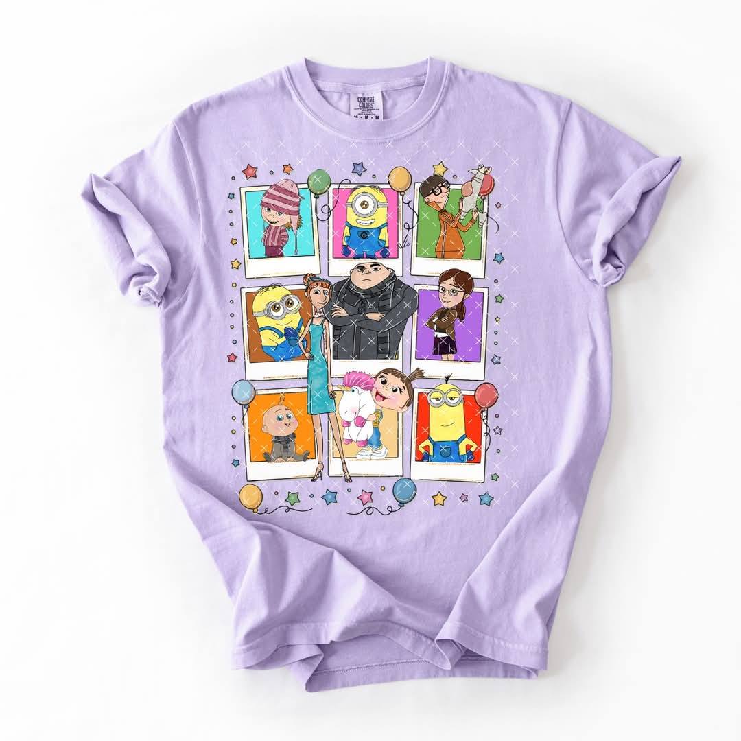 Despicable Me Polaroid Graphic Tee