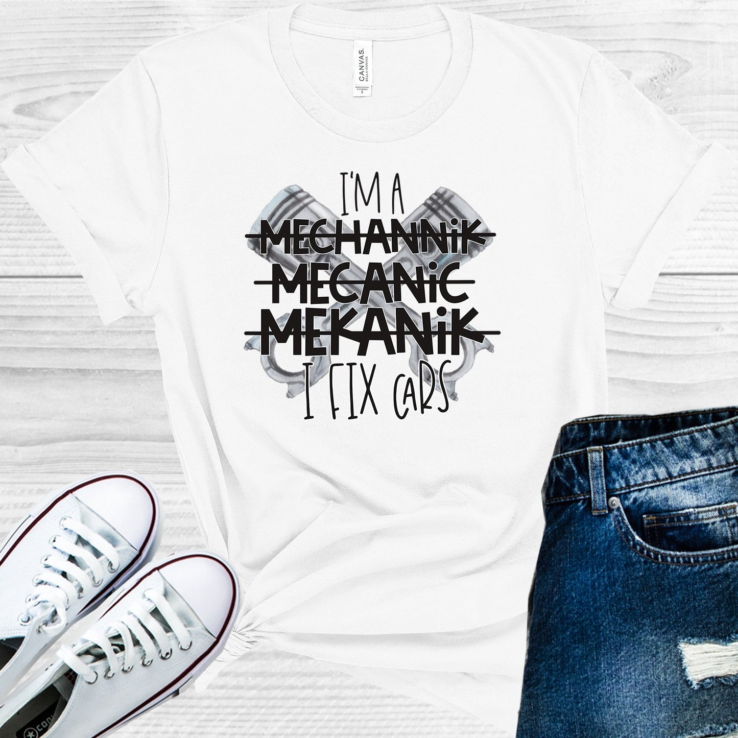I Fix Cars Graphic Tee Graphic Tee