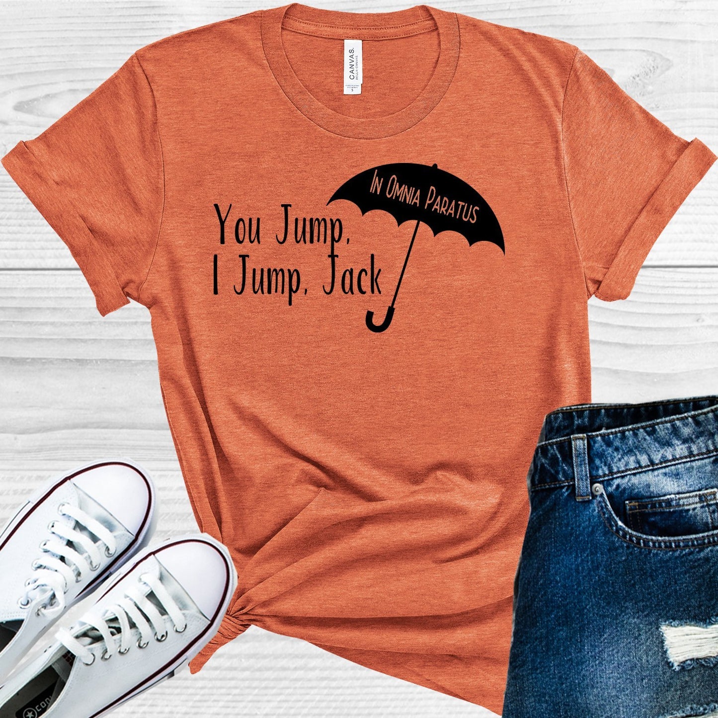 Gilmore Girls: You Jump I Jack Graphic Tee Graphic Tee