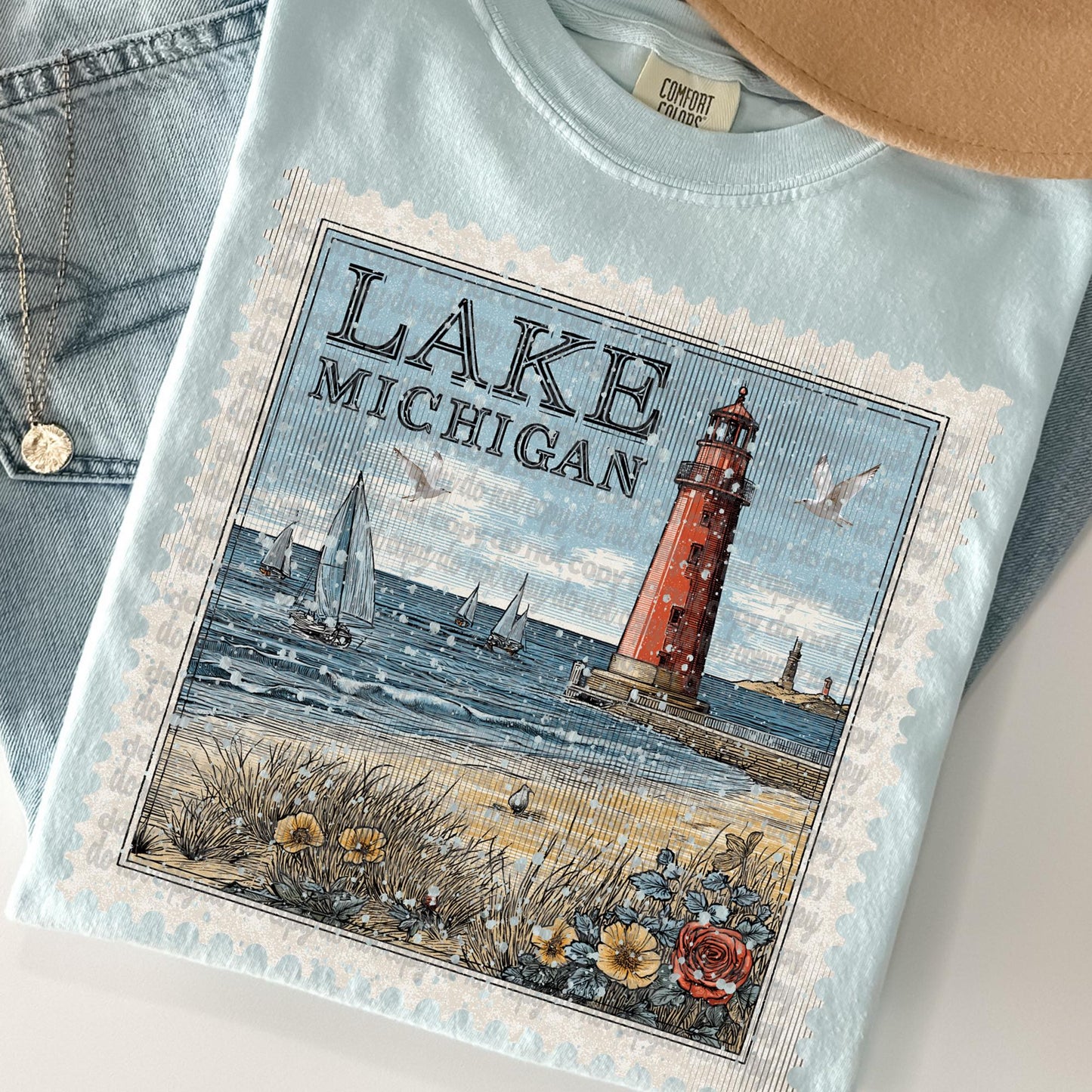 Lake Michigan Graphic Tee