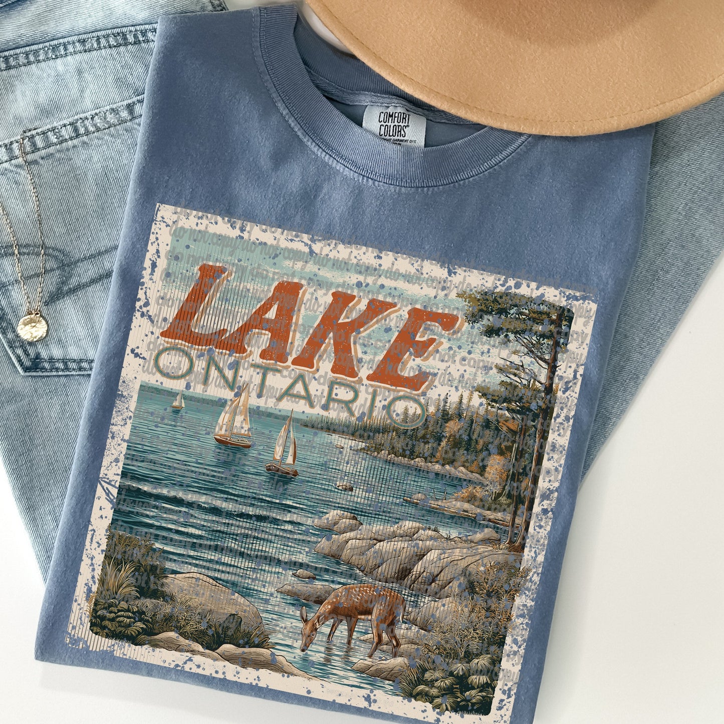 Lake Ontario Graphic Tee
