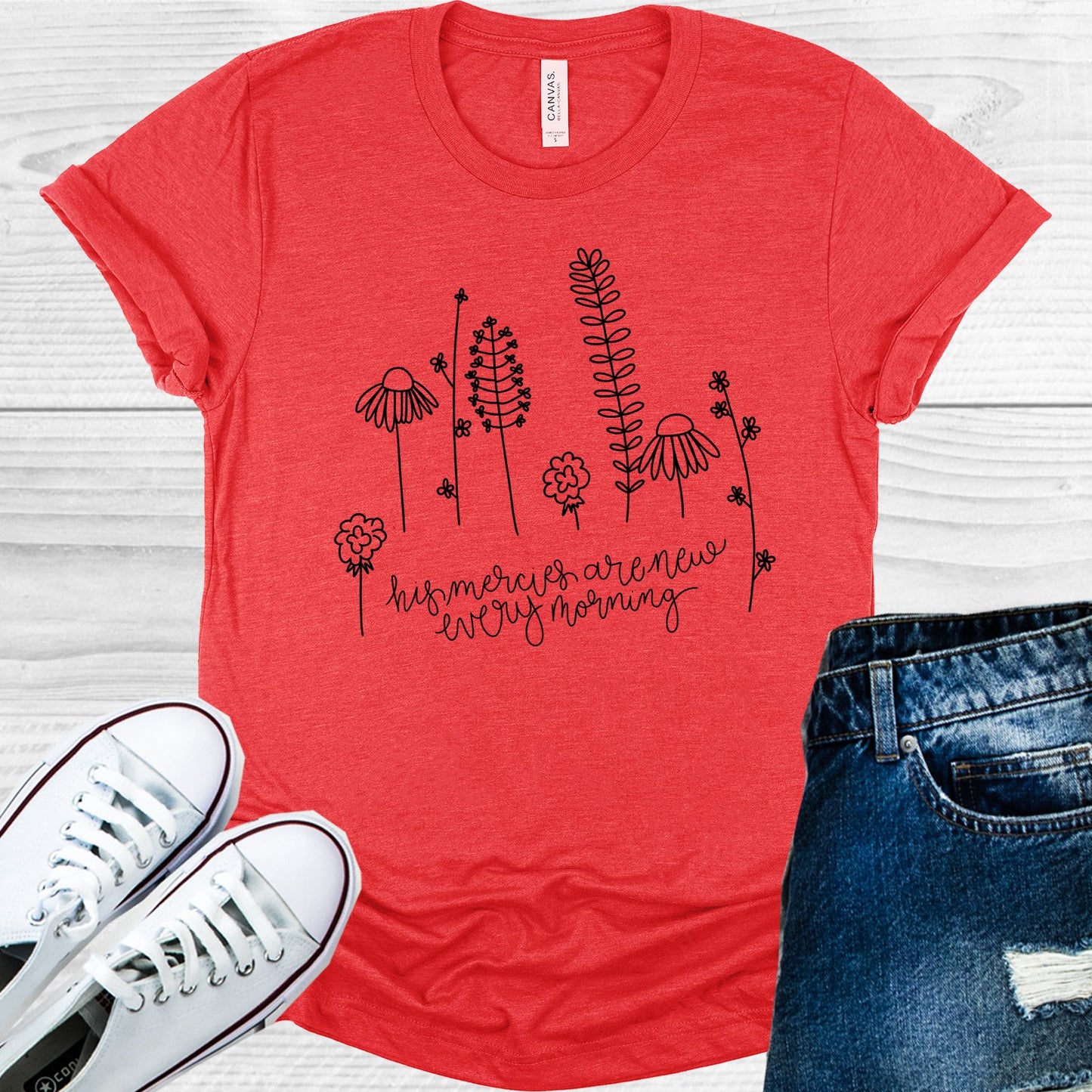 His Mercies Are New Every Morning Graphic Tee Graphic Tee
