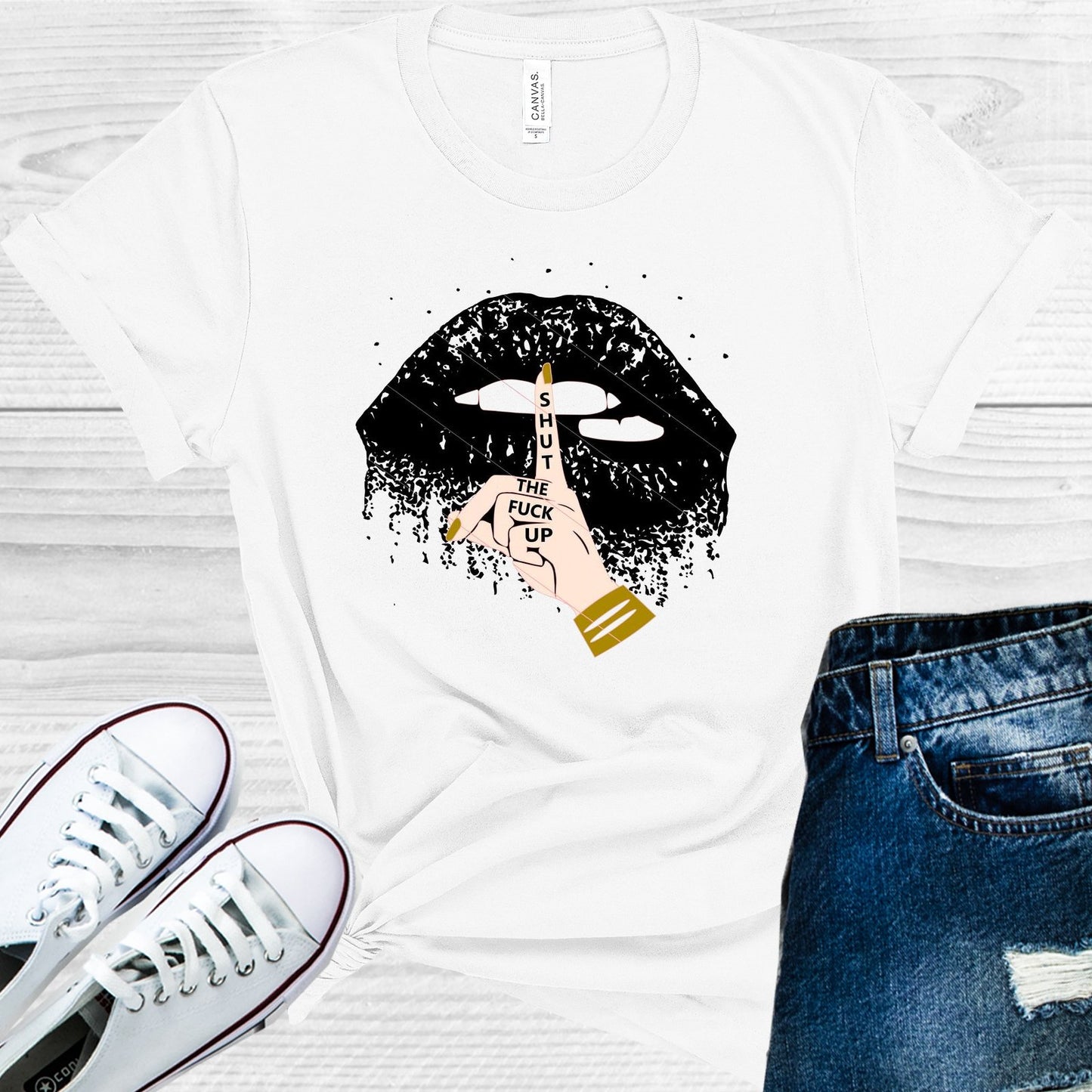Shut The F*** Up Graphic Tee Graphic Tee