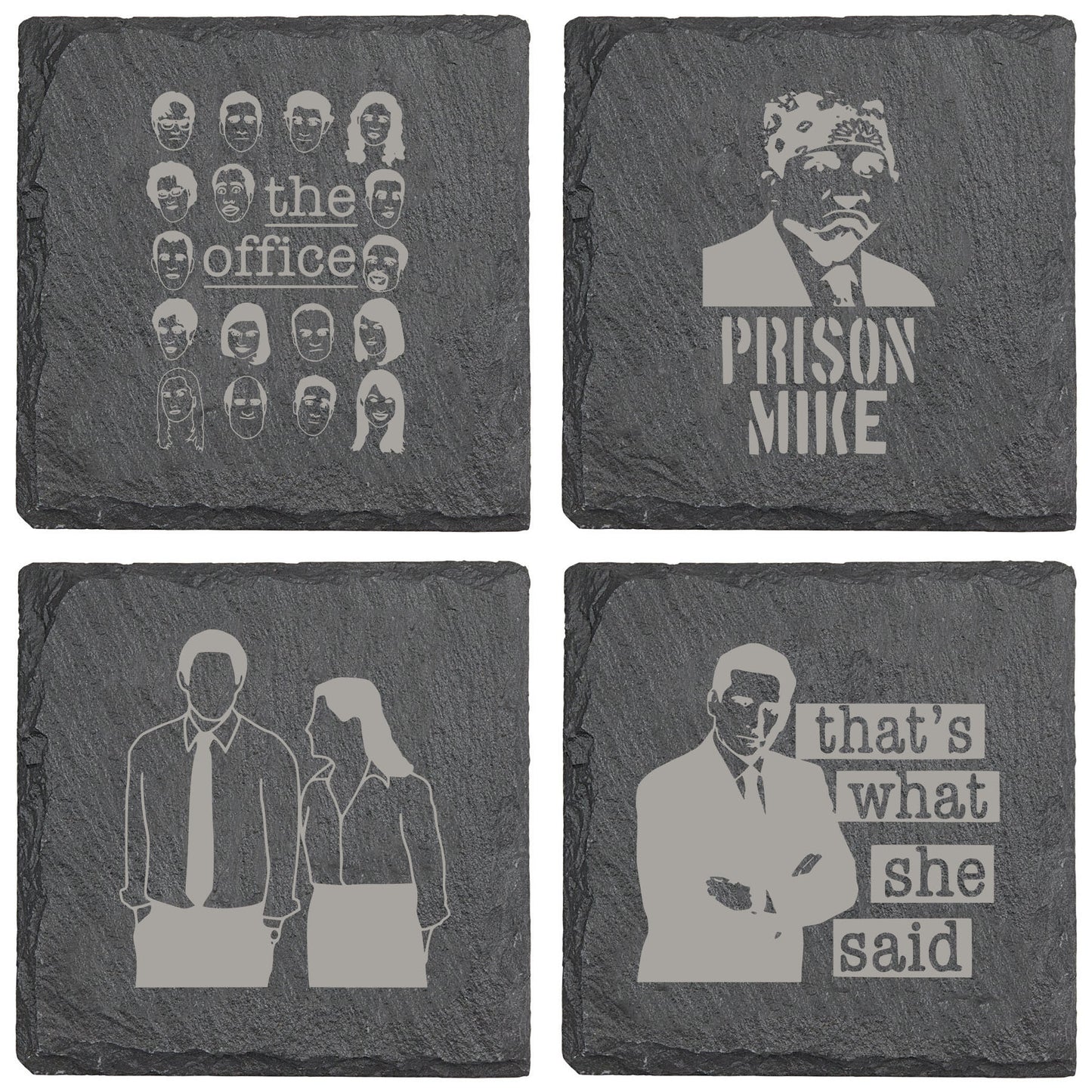 The Office Slate Coaster