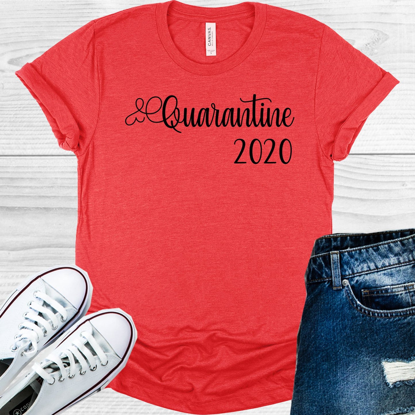 Quarantine 2020 Graphic Tee Graphic Tee