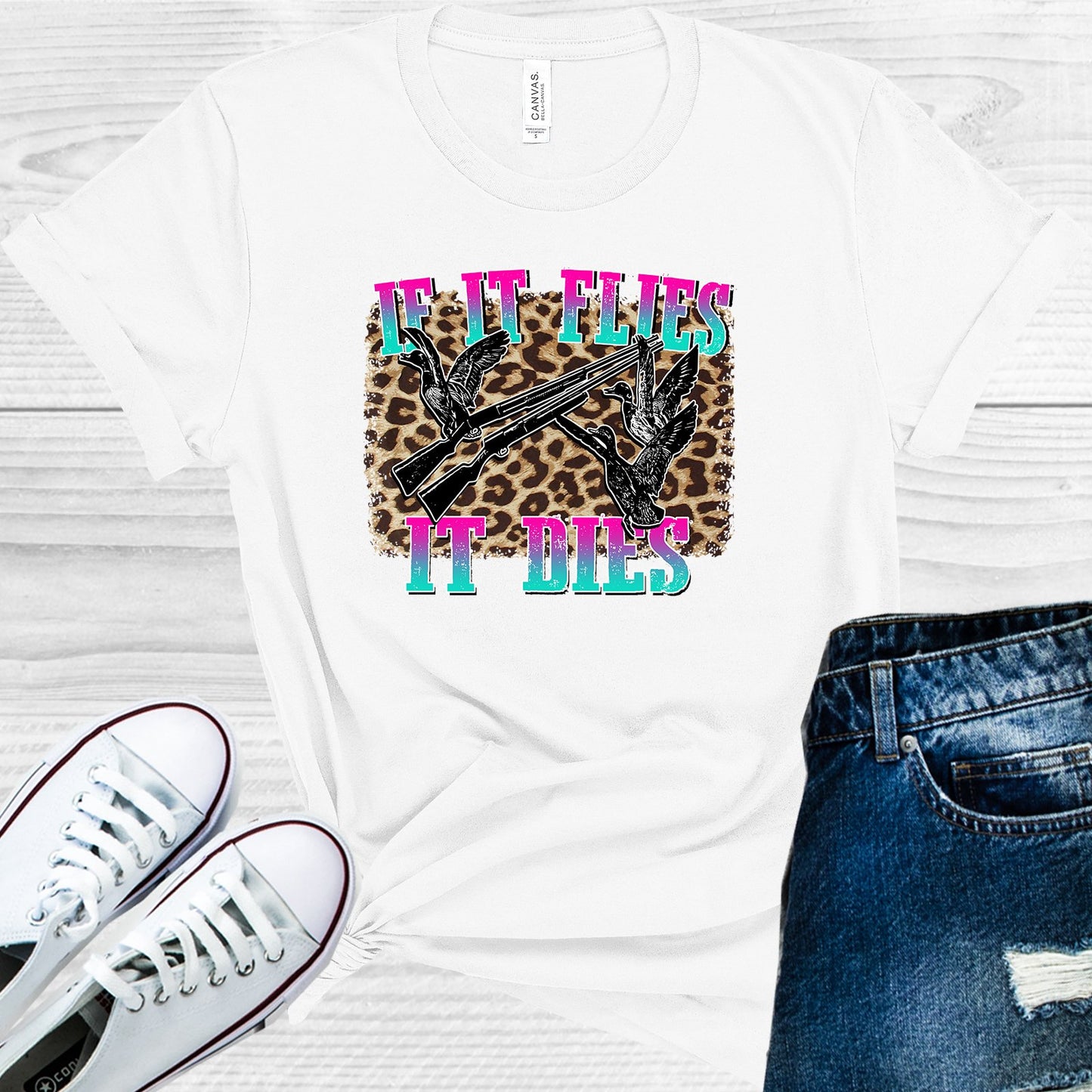 If It Flies Dies Graphic Tee Graphic Tee