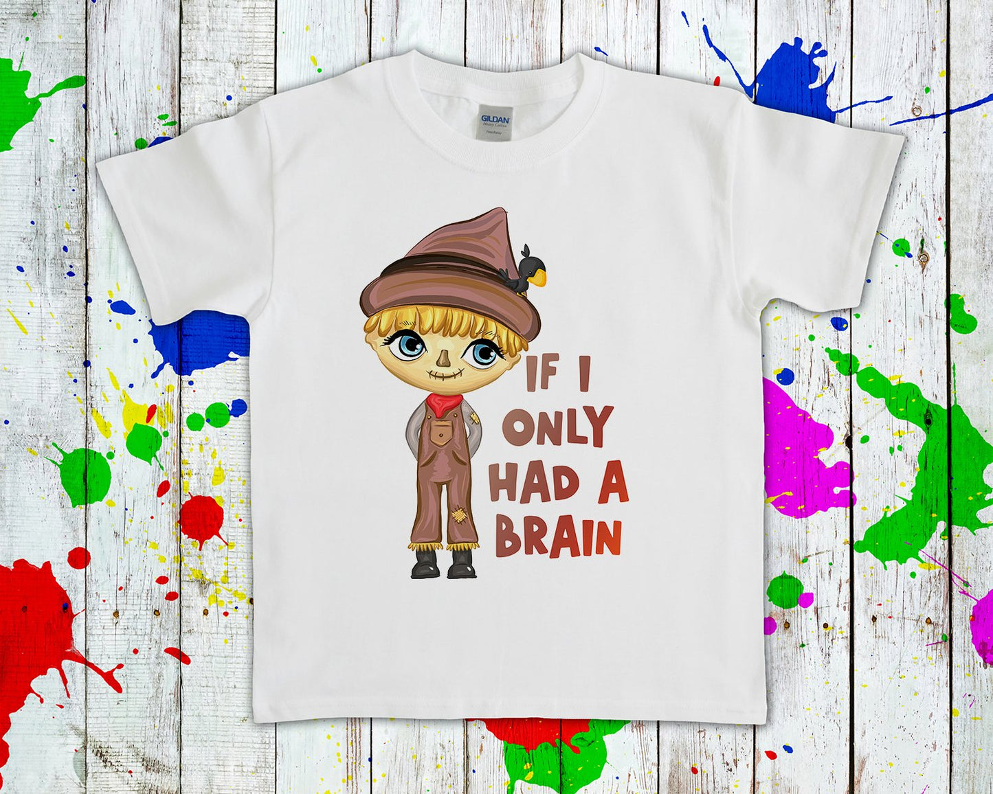 Wizard Of Oz If I Only Had A Brain Graphic Tee Graphic Tee