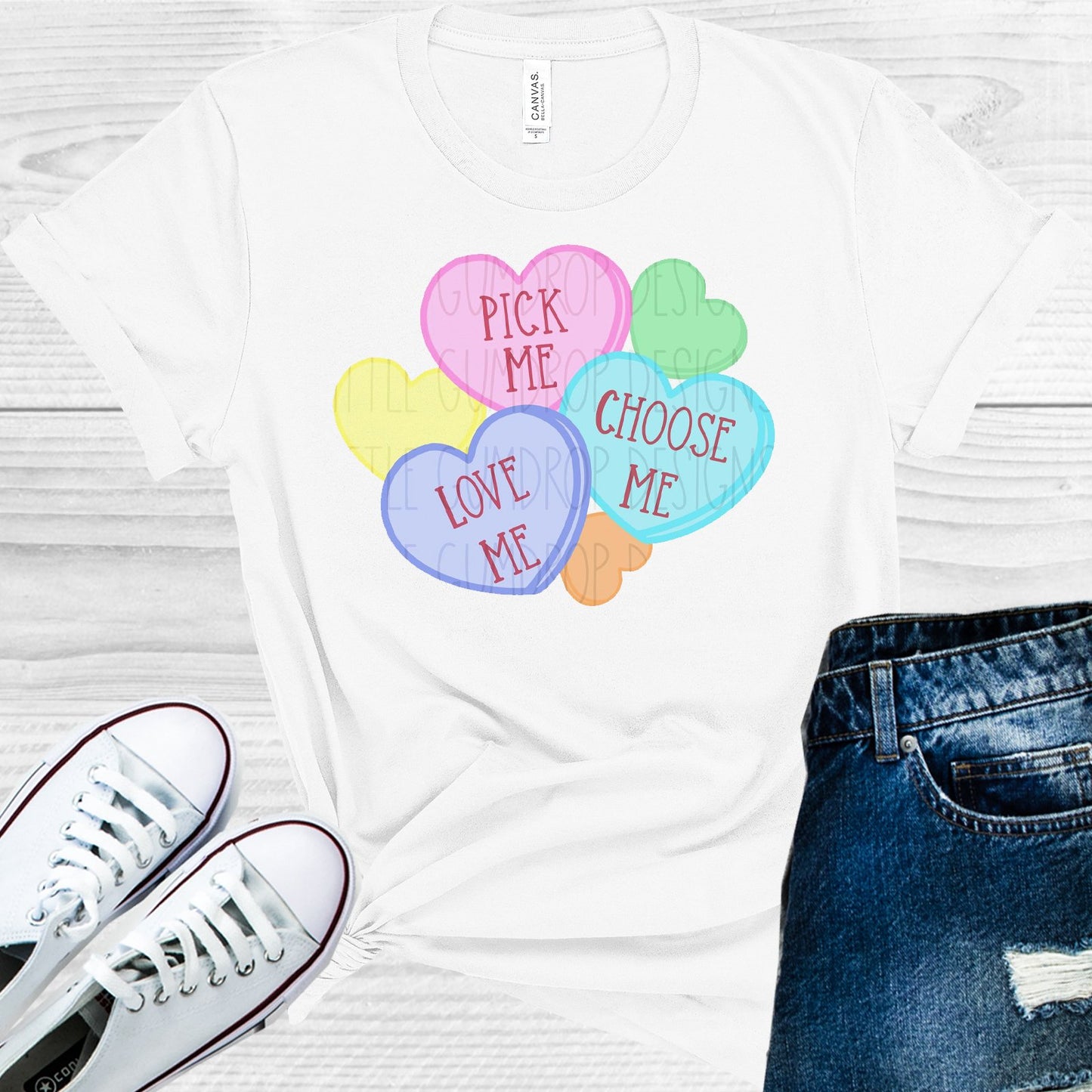 Pick Me Choose Love Graphic Tee Graphic Tee