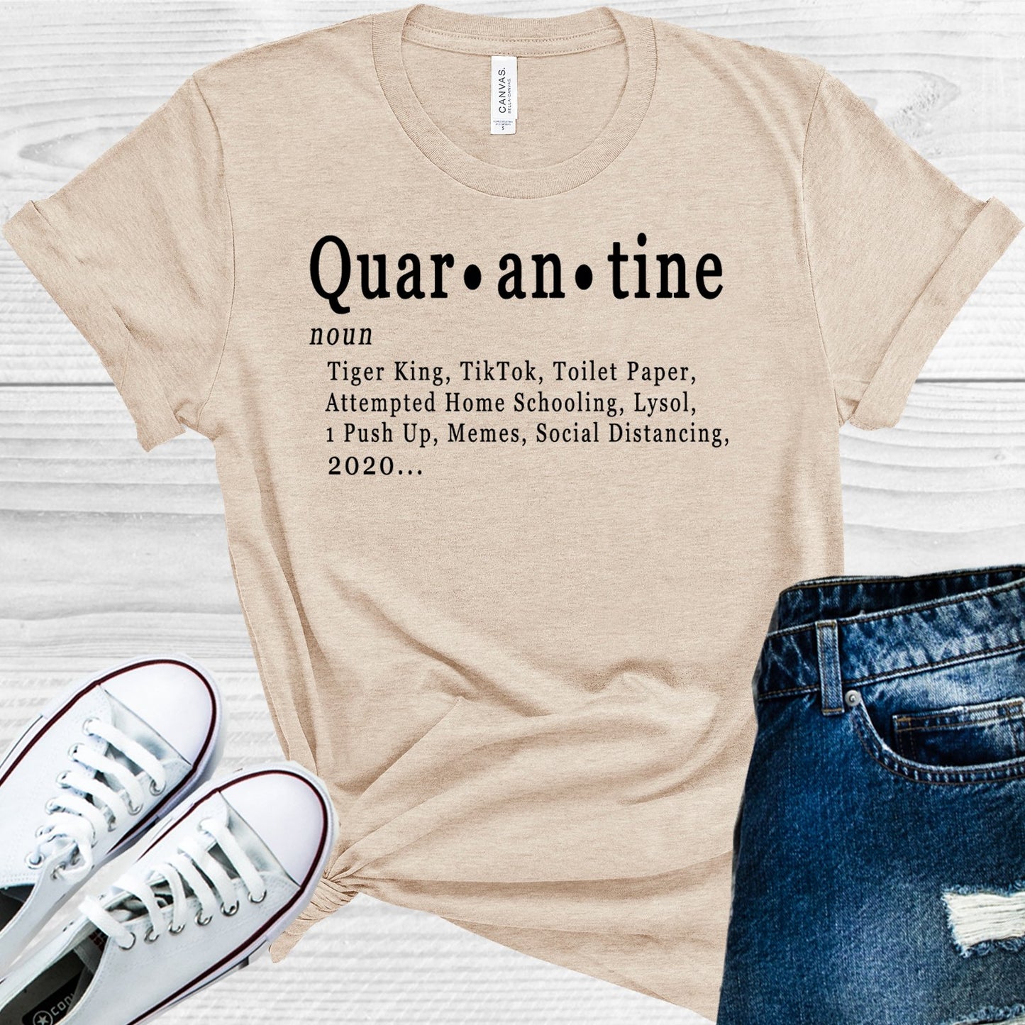Quarantine Definition Graphic Tee Graphic Tee