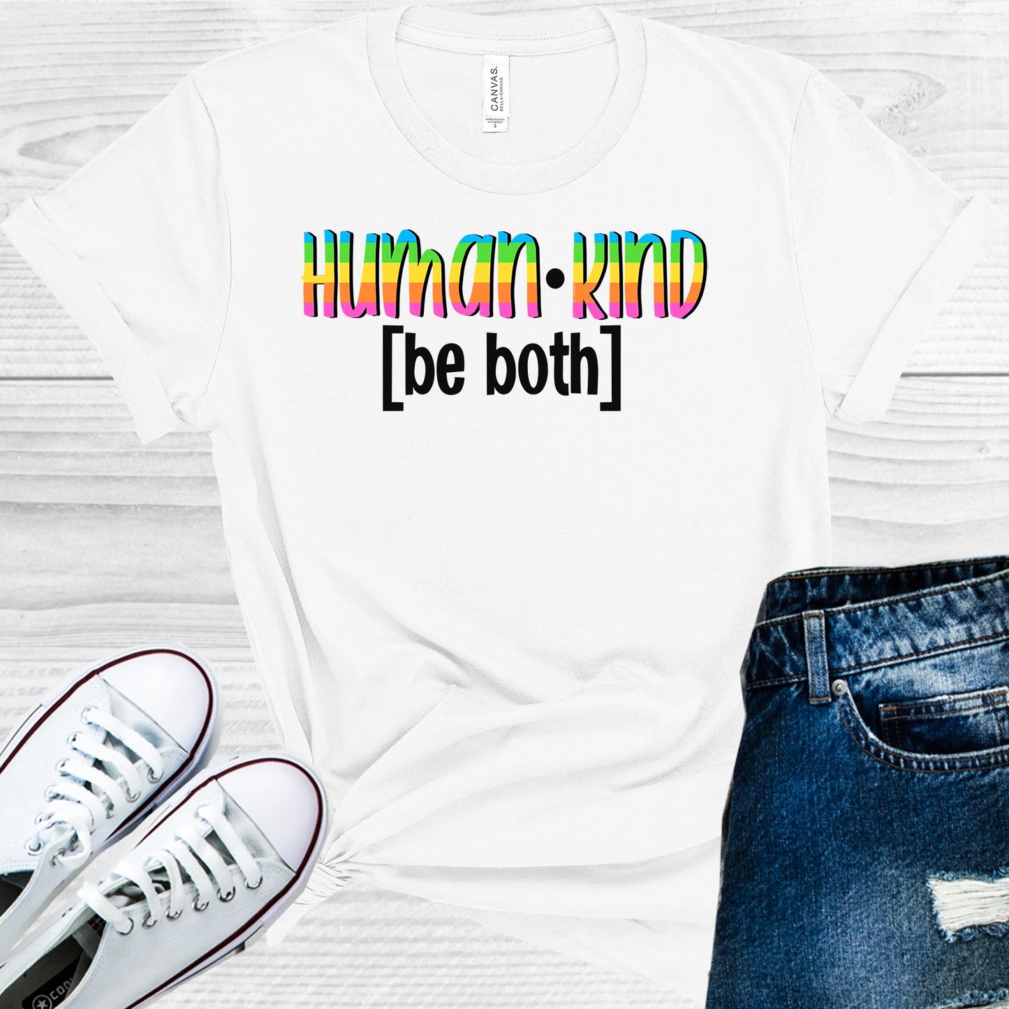 Human Kind Be Both Graphic Tee Graphic Tee
